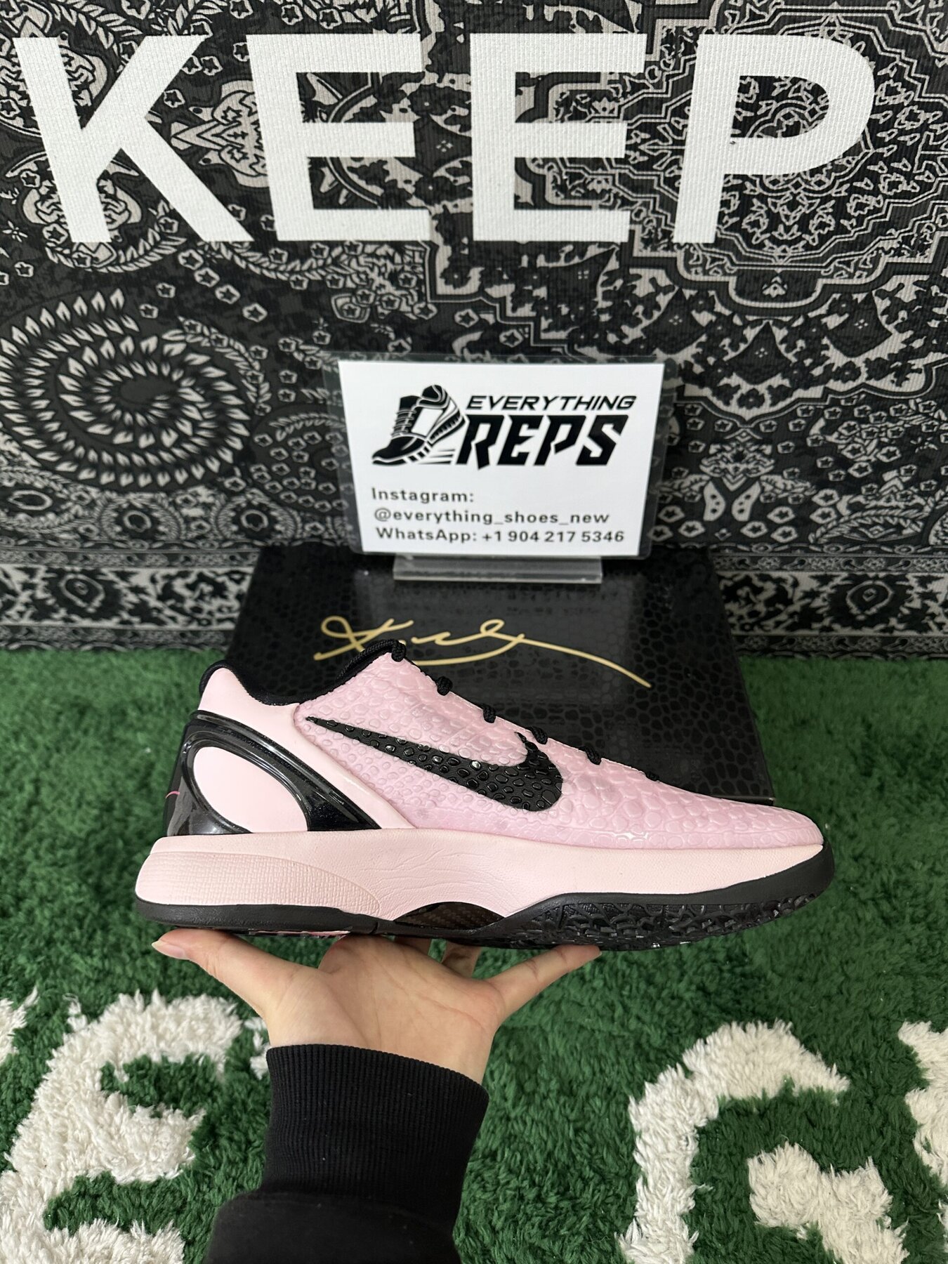 Kobe 6 Protro 'Kay Yow Think Pink' - Image 8