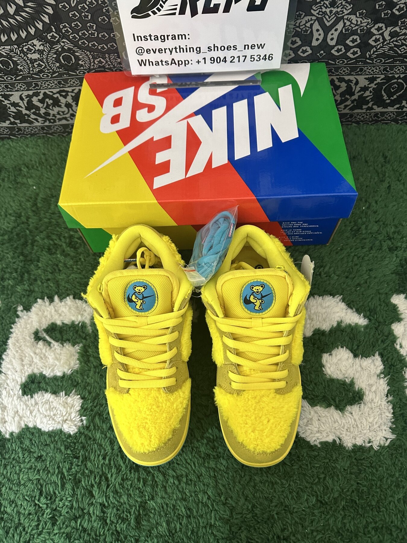 Grateful Dead x NK SB Dunk Low "Yellow Bear" - Image 3