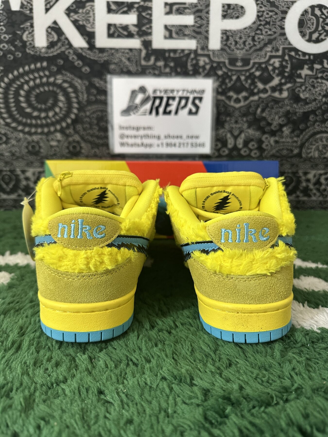 Grateful Dead x NK SB Dunk Low "Yellow Bear" - Image 4