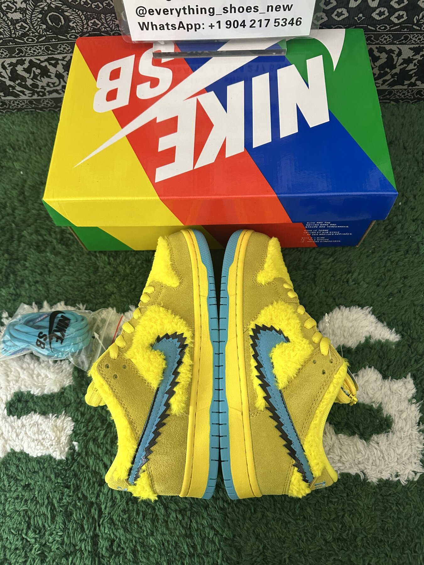 Grateful Dead x NK SB Dunk Low "Yellow Bear" - Image 9