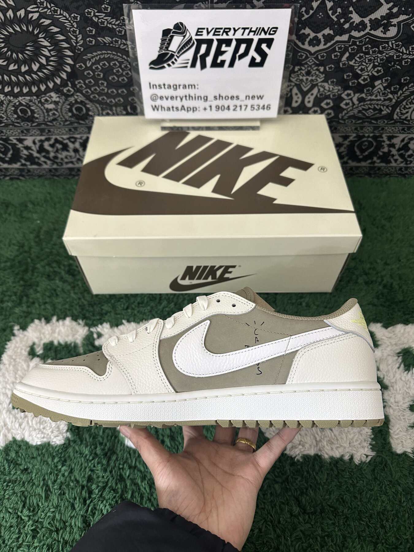 TS x AJ1 Low Golf - Image 8