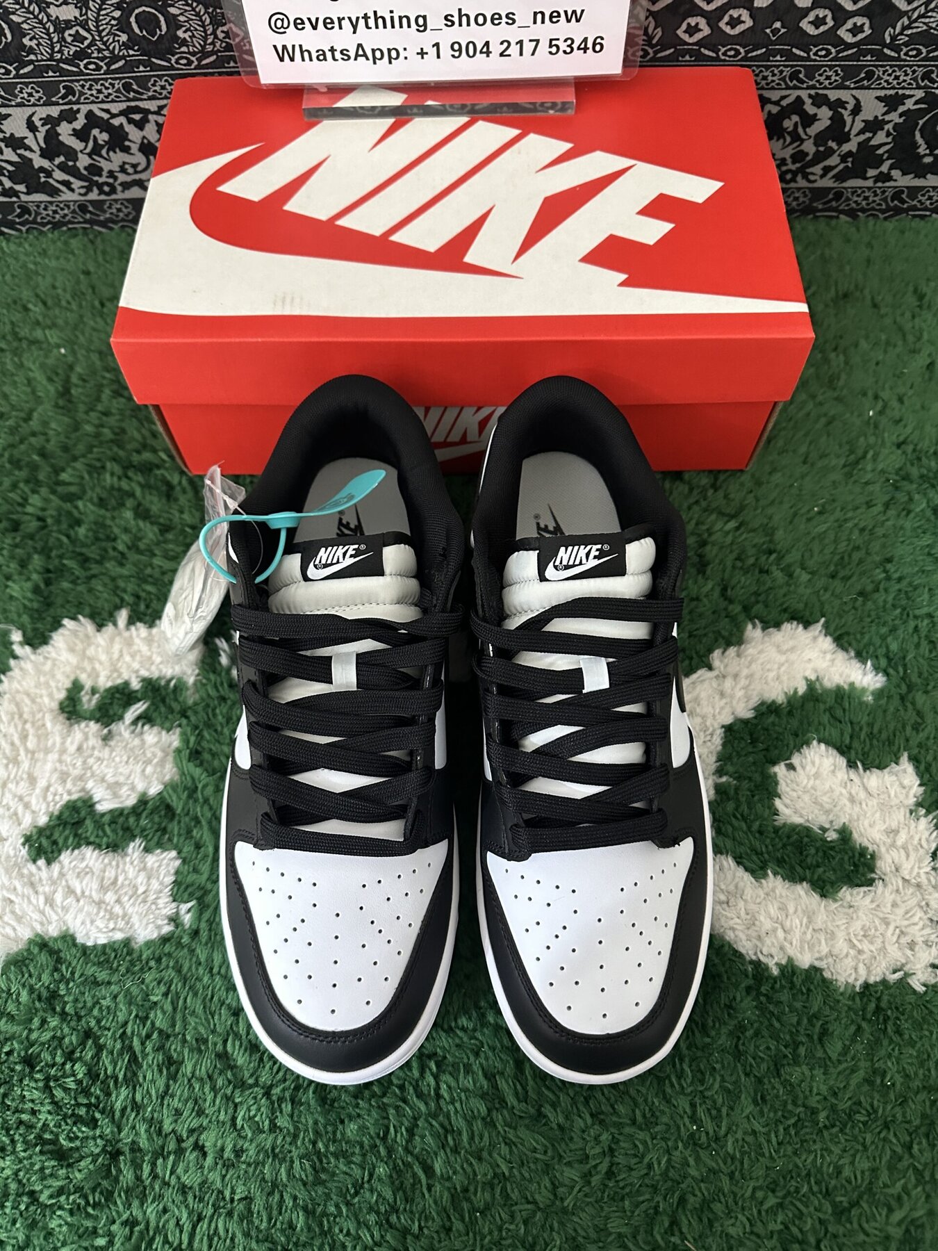 Dunk Low Retro White Black - Image 3
