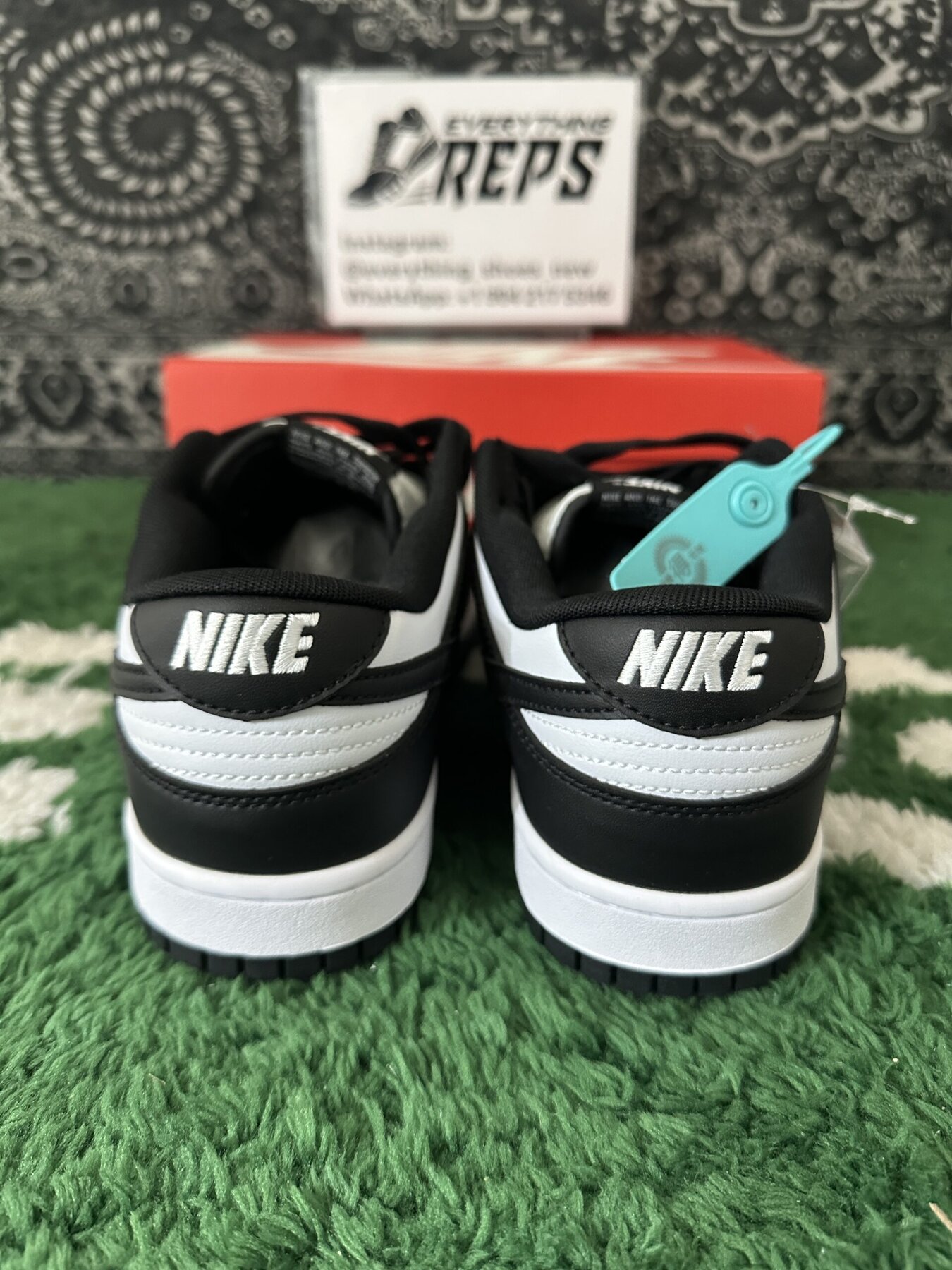 Dunk Low Retro White Black - Image 4