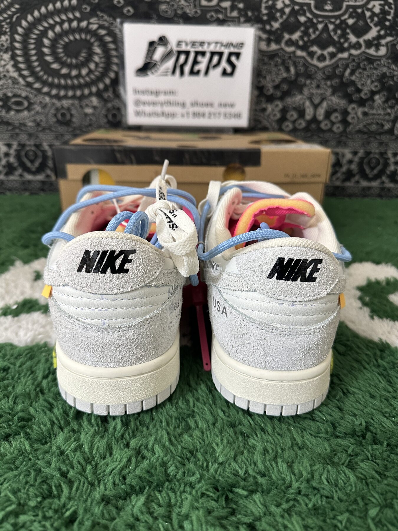 Off White Dunk Lot 38 - Image 4