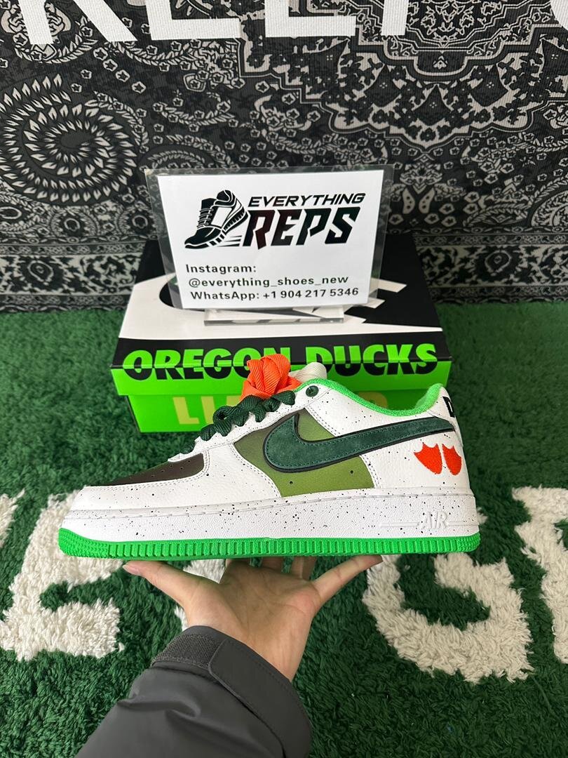 Air Force 1 DOAF Oregon 'Egg or Duck' PE - Image 4
