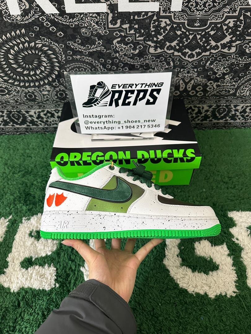 Air Force 1 DOAF Oregon 'Egg or Duck' PE - Image 5