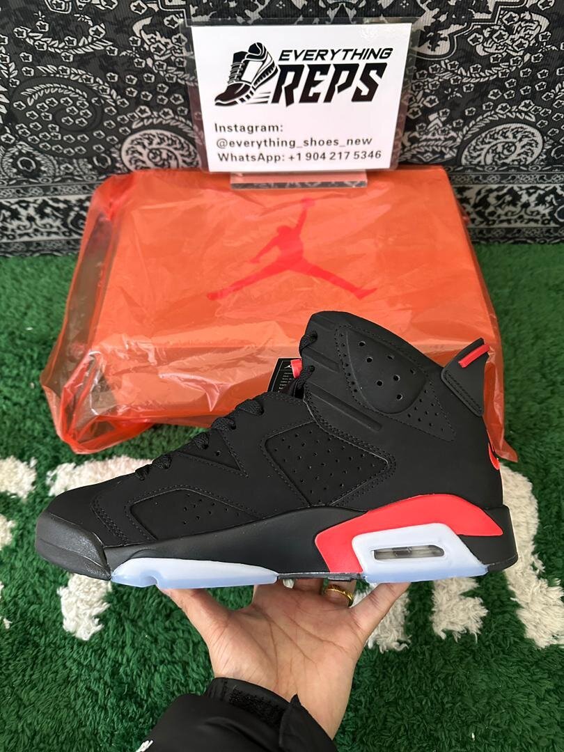AJ6 Retro "Infrared Salesman" - Image 4