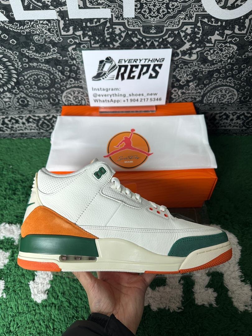 AJ3 Retro SP SoleFly Miami - Image 9