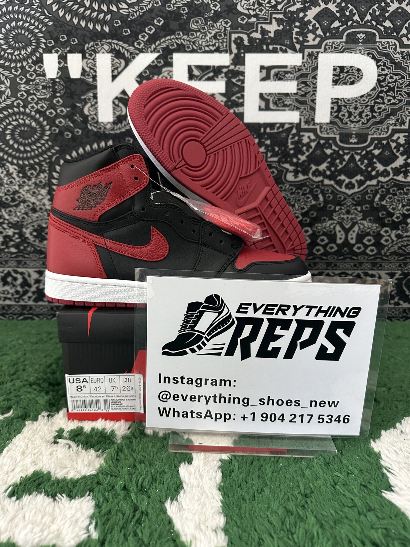 AJ1 Retro Bred "Banned" (2016) - Image 2