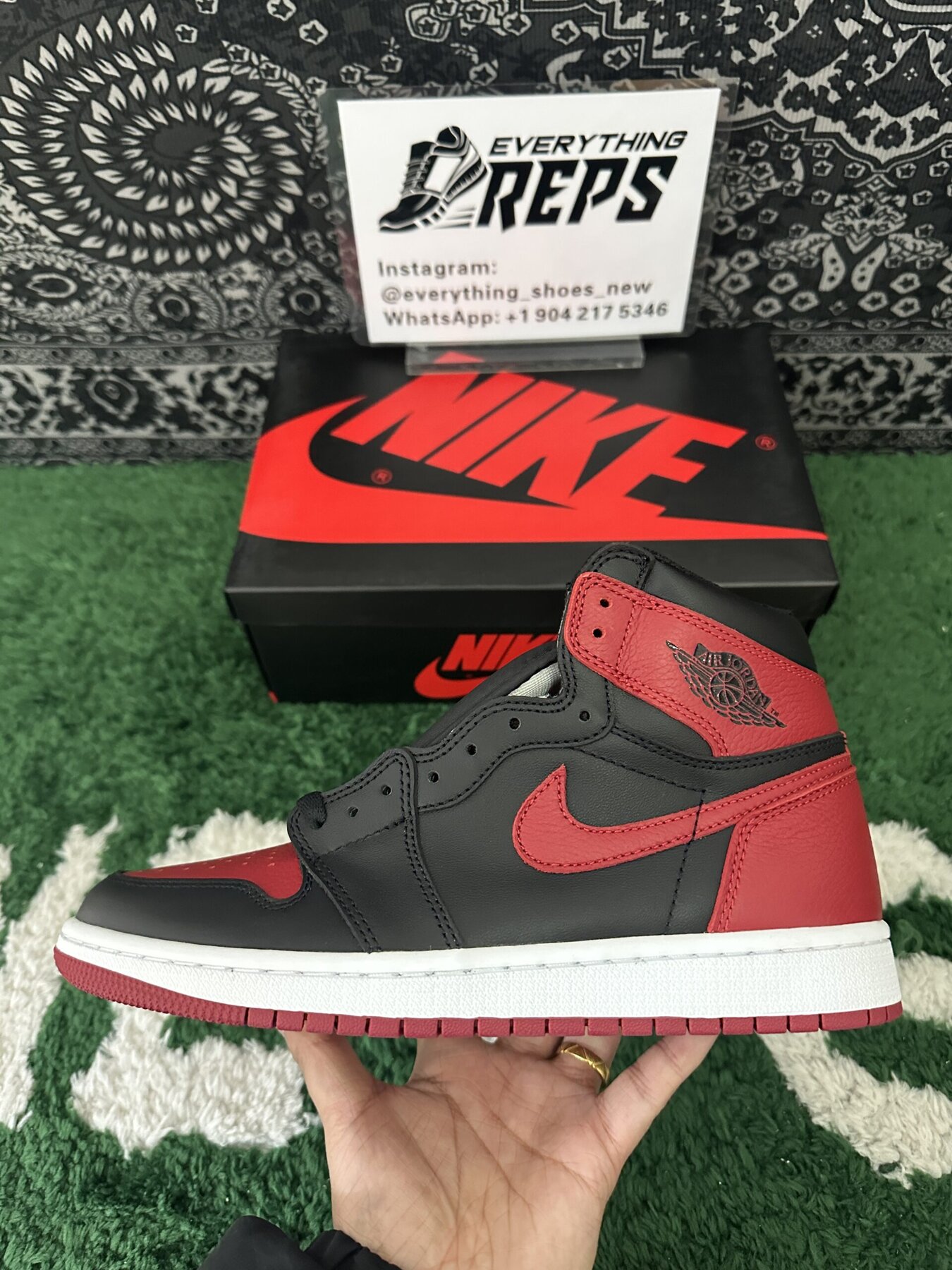 AJ1 Retro Bred "Banned" (2016) - Image 6