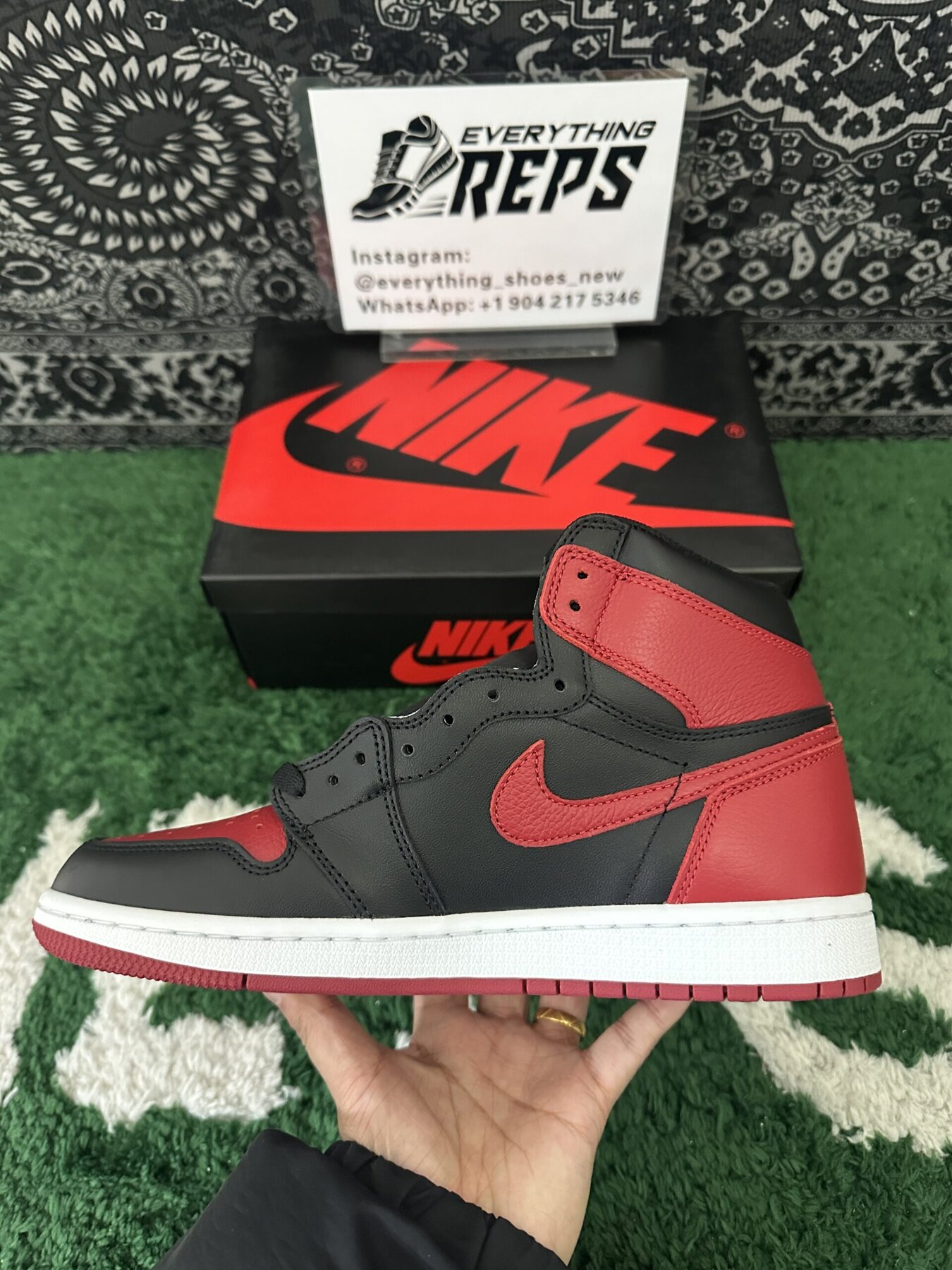 AJ1 Retro Bred "Banned" (2016) - Image 7