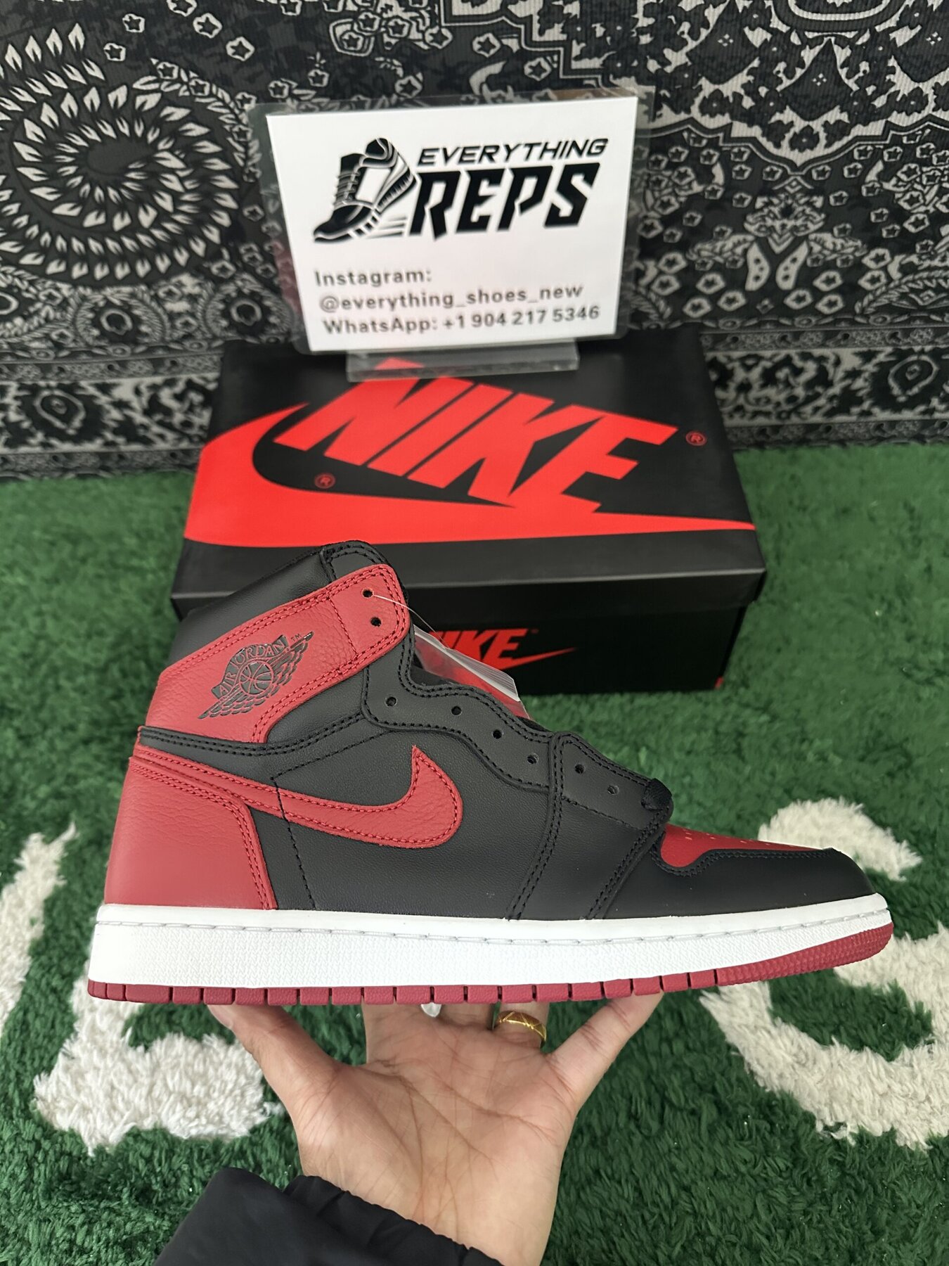 AJ1 Retro Bred "Banned" (2016) - Image 8