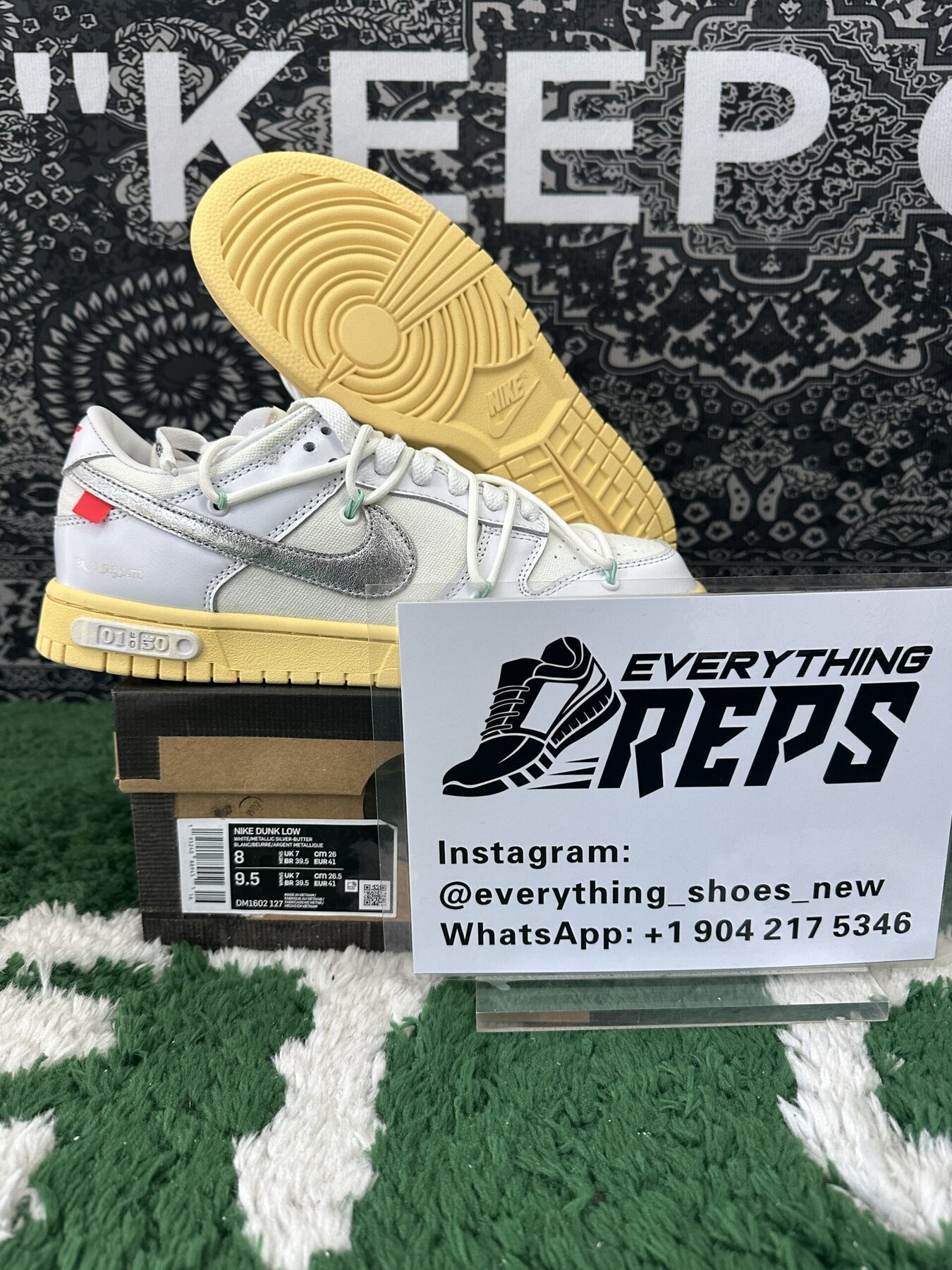 Dunk Low Off-White Lot 1 - Image 2