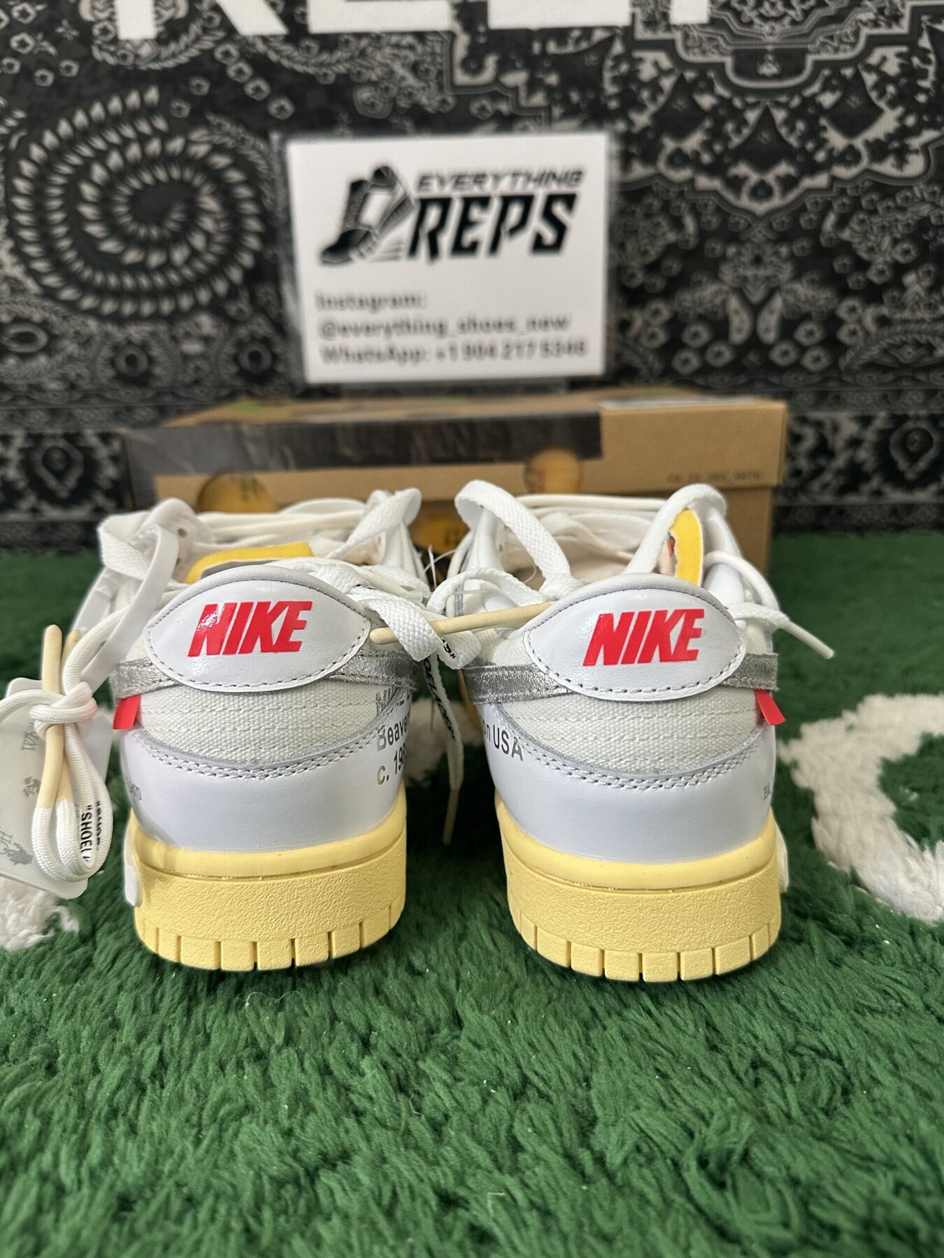 Dunk Low Off-White Lot 1 - Image 4