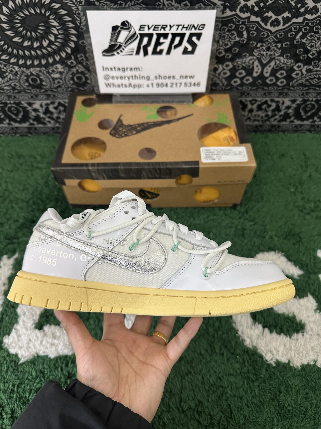 Dunk Low Off-White Lot 1 - Image 5