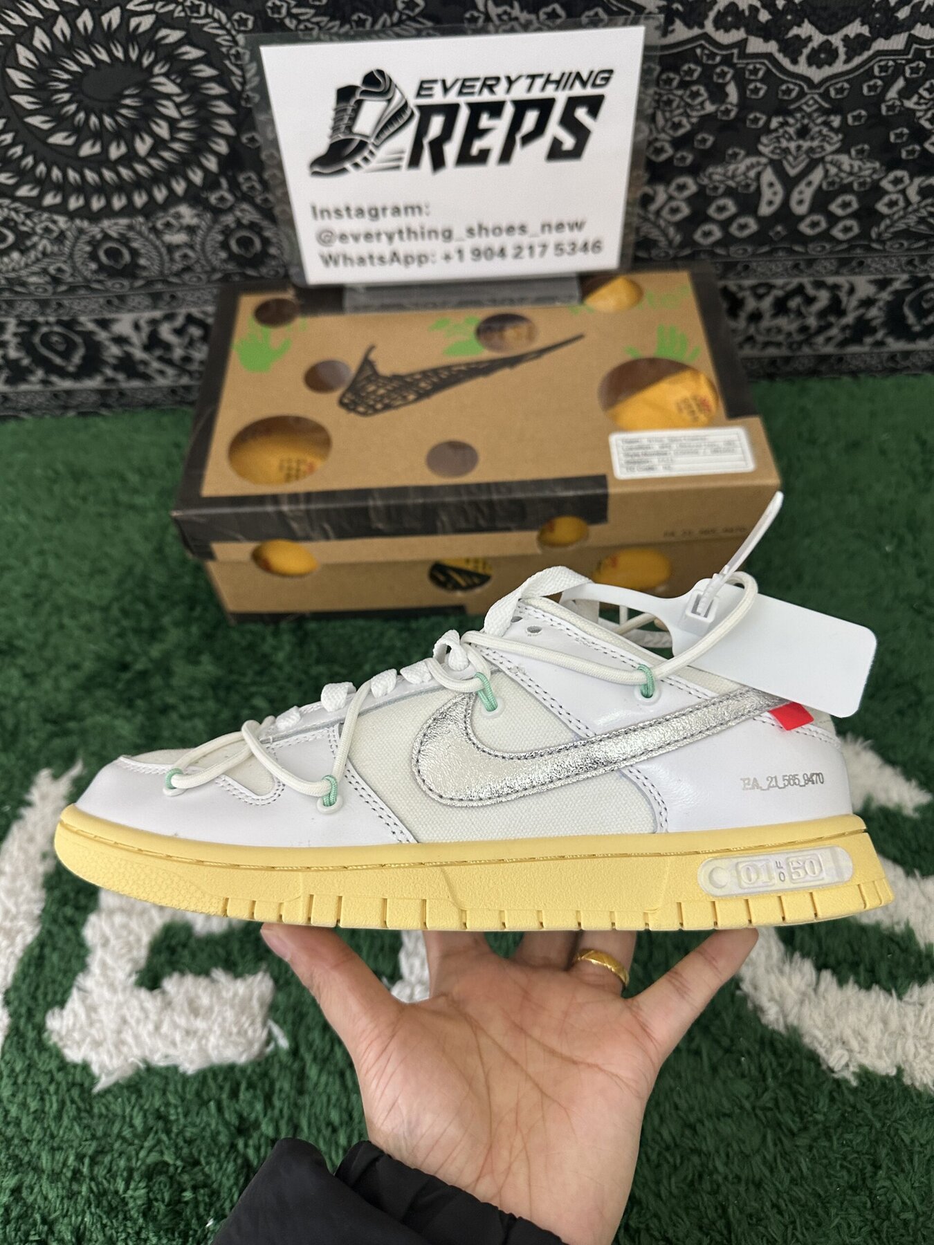 Dunk Low Off-White Lot 1 - Image 6