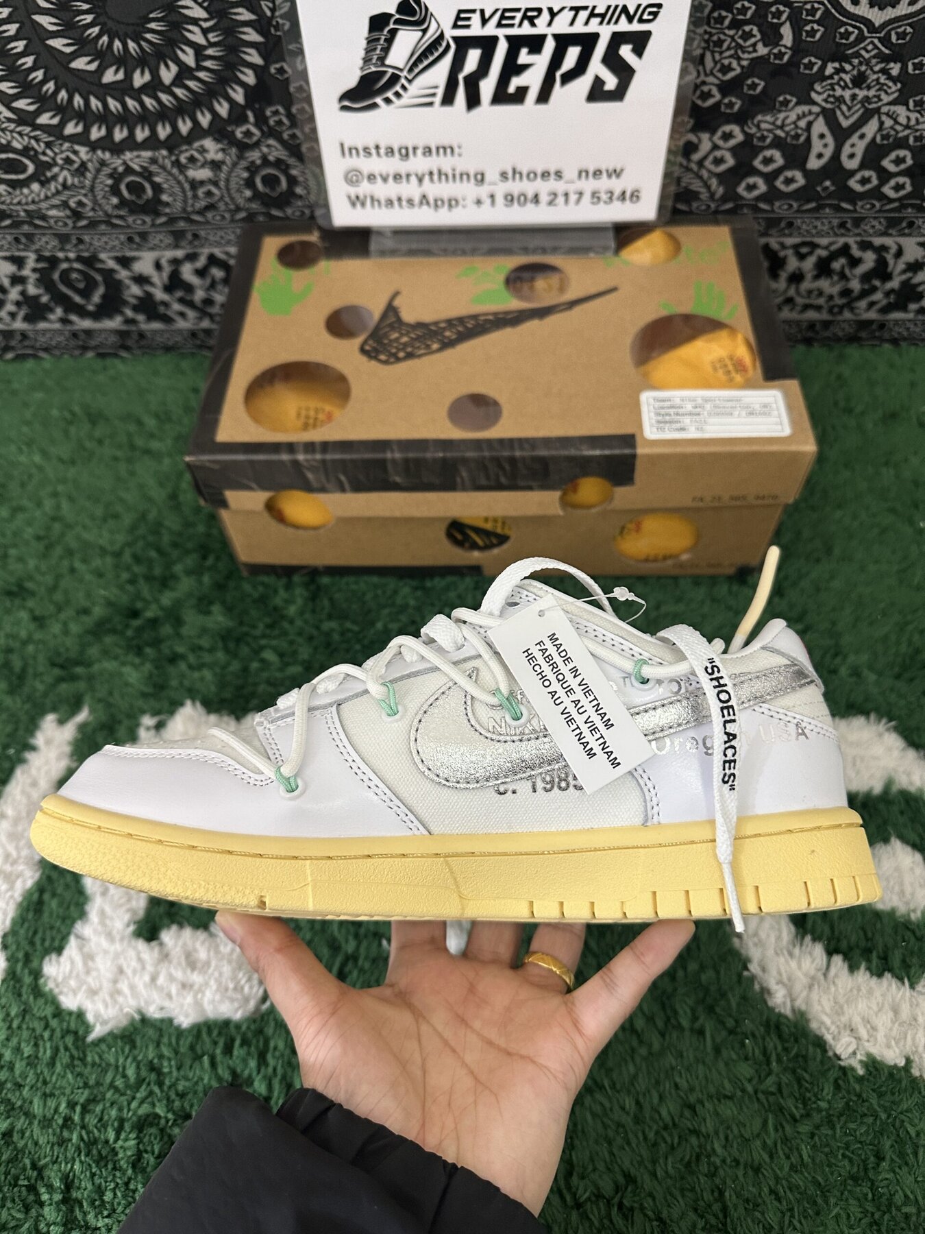 Dunk Low Off-White Lot 1 - Image 7