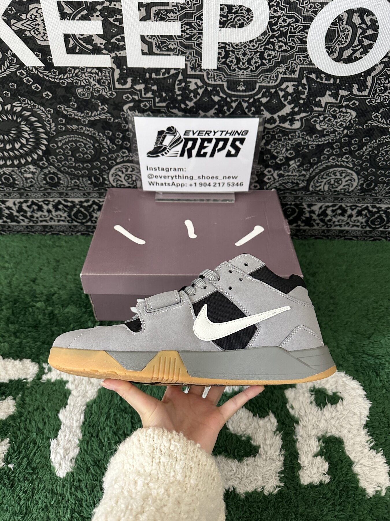 TS x AJ1 "Cut The Check" - Image 8