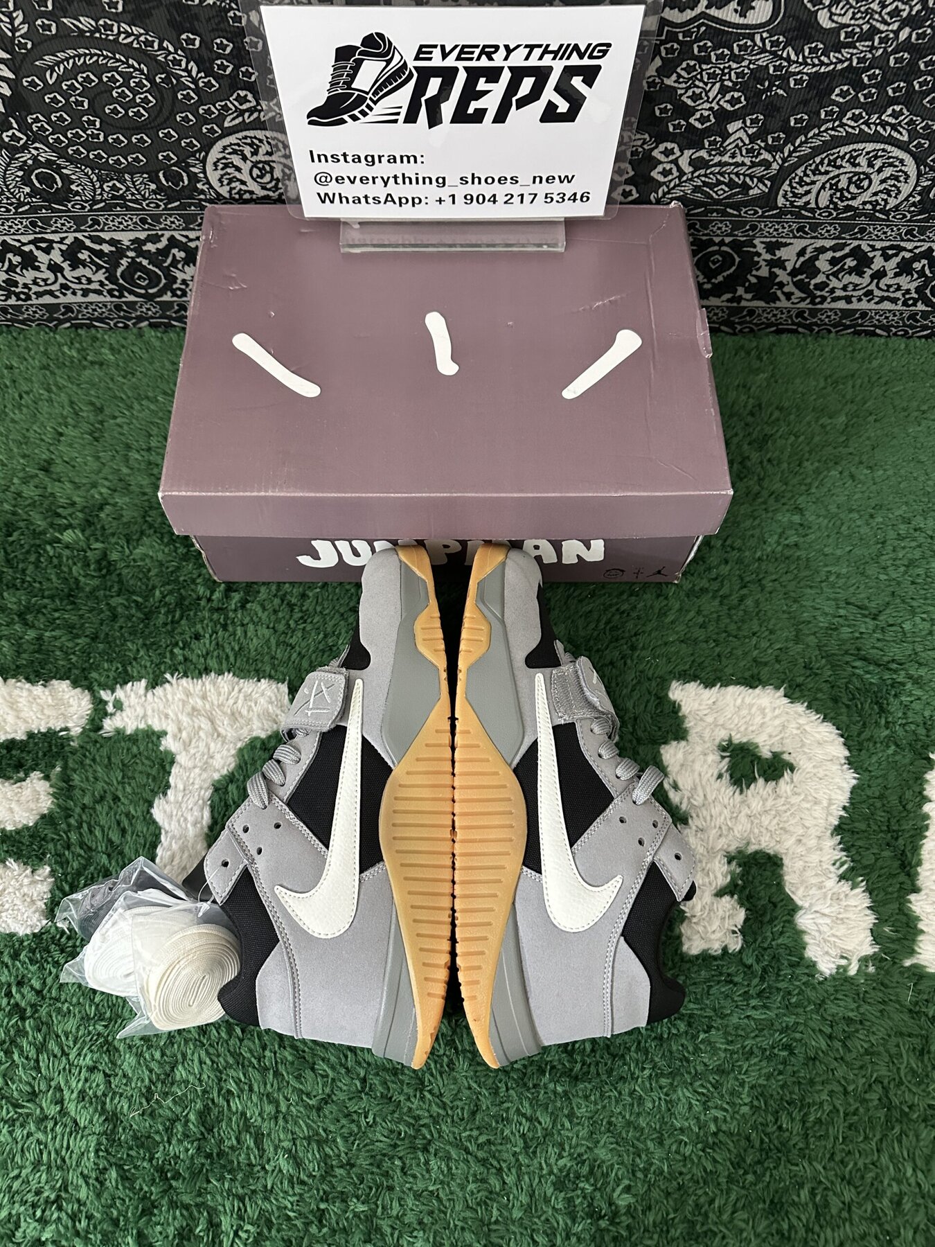 TS x AJ1 "Cut The Check" - Image 3