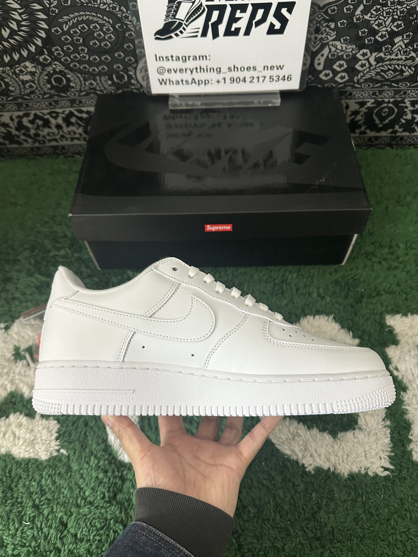 Air Force 1 Low Supreme White - Image 5