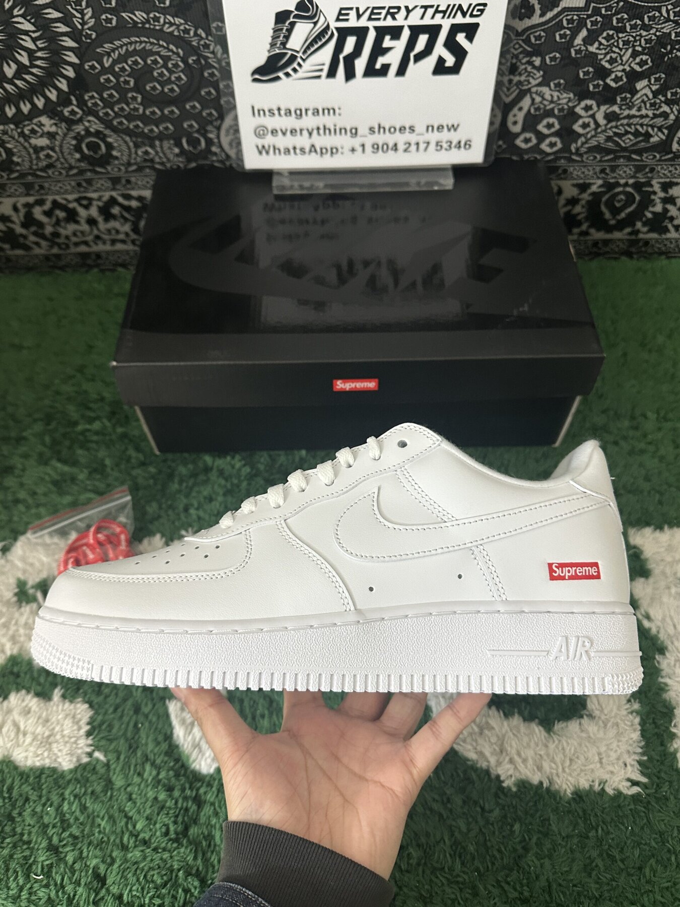 Air Force 1 Low Supreme White - Image 6