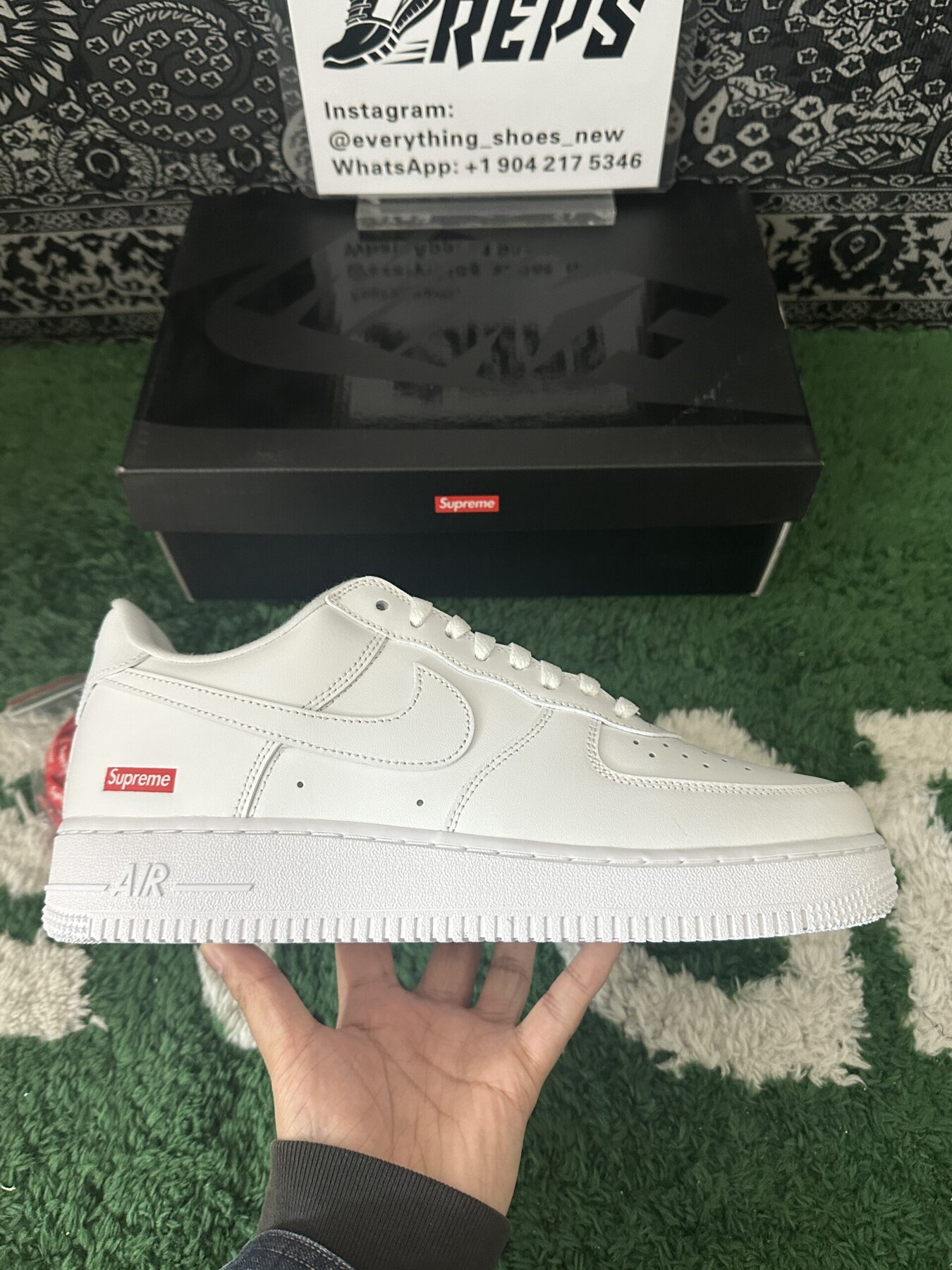 Air Force 1 Low Supreme White - Image 7