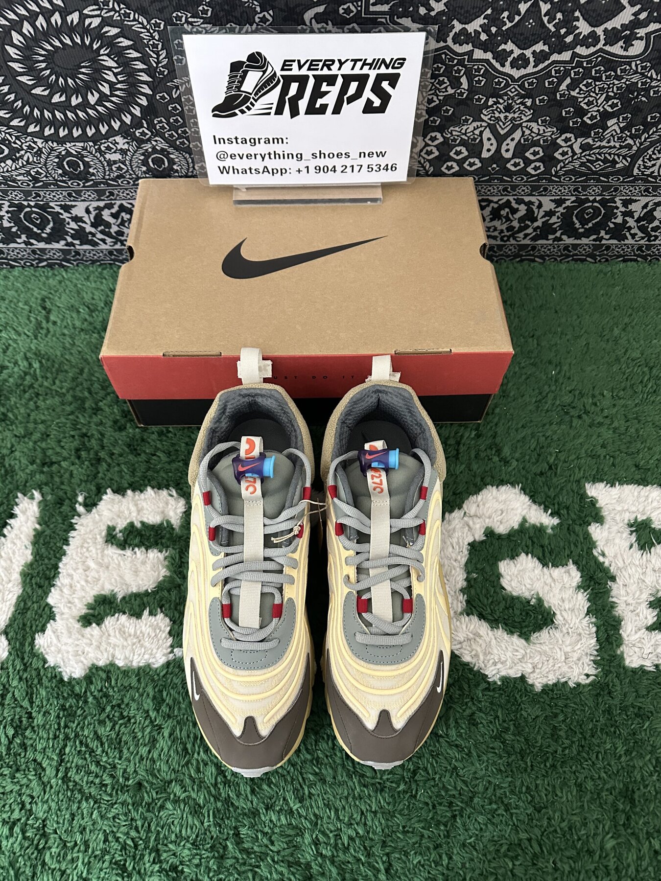 TS x Air Max 270 React ENG Cactus Trails - Image 3