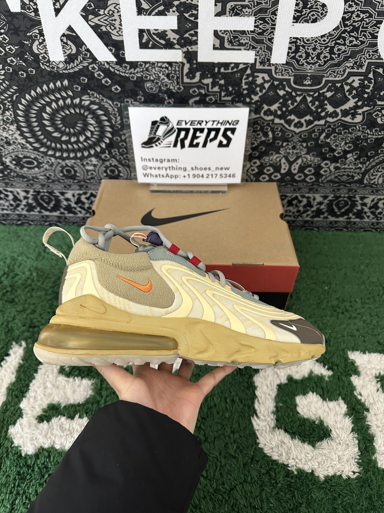 TS x Air Max 270 React ENG Cactus Trails - Image 7