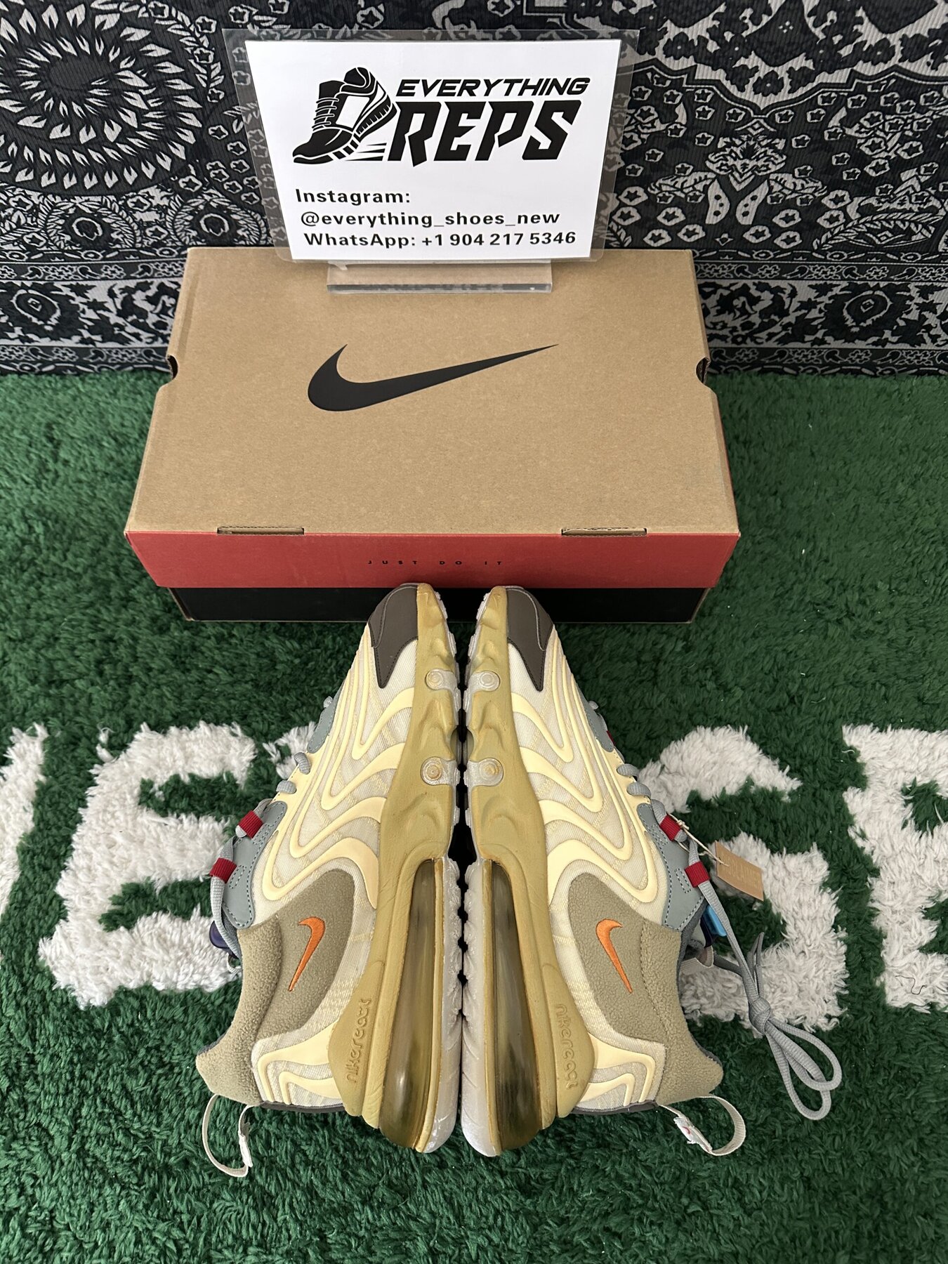 TS x Air Max 270 React ENG Cactus Trails - Image 10