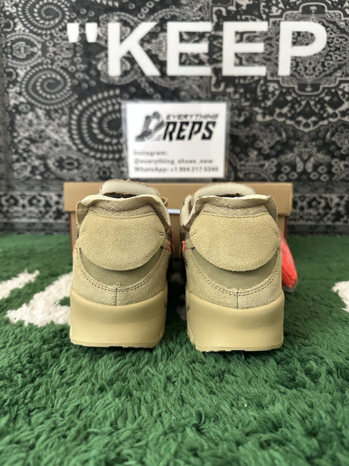 Air Max 90 OFF-WHITE Desert Ore - Image 4