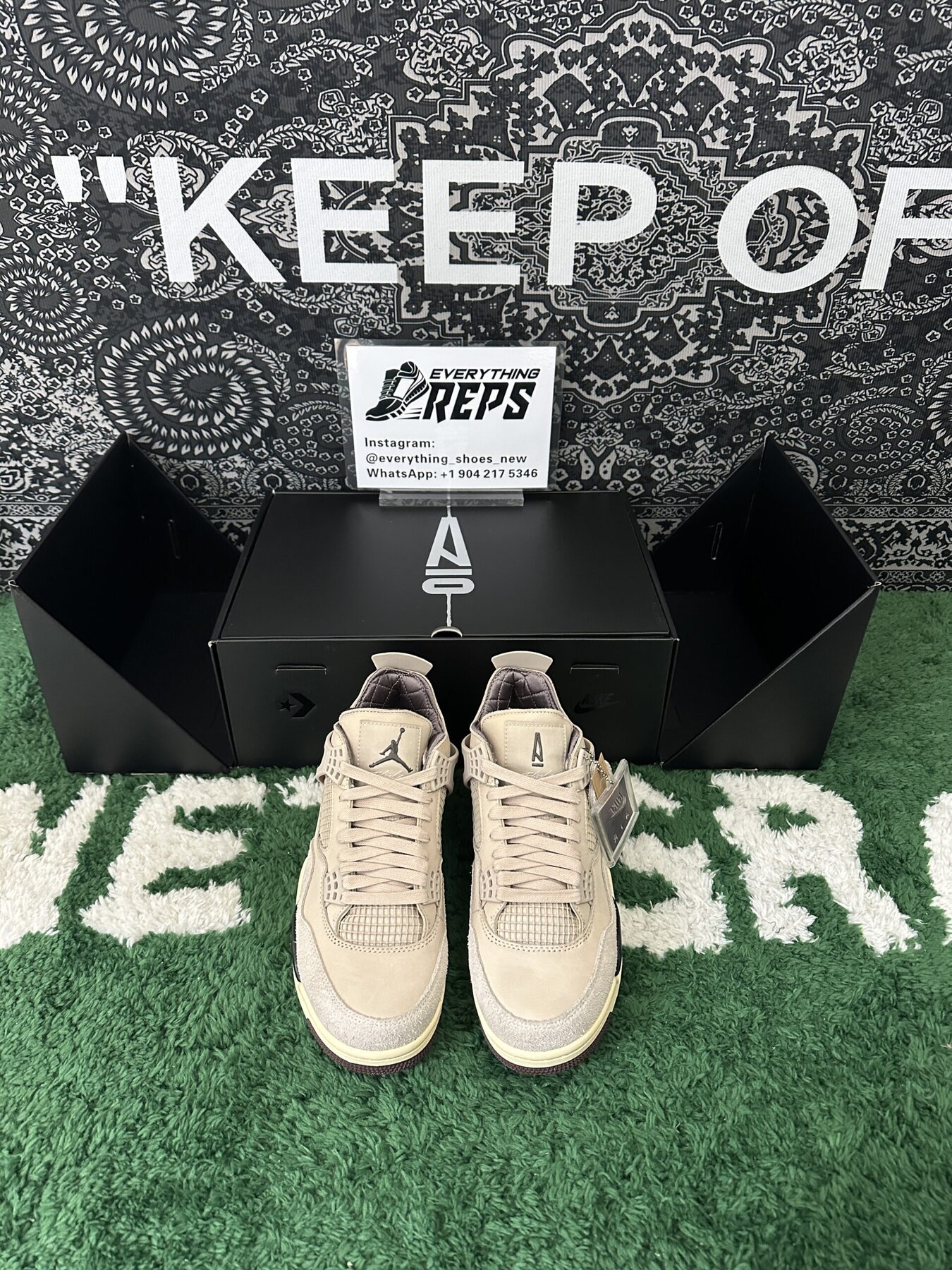AJ4 Retro OG SP A Ma Maniére While You Were Sleeping - Image 3