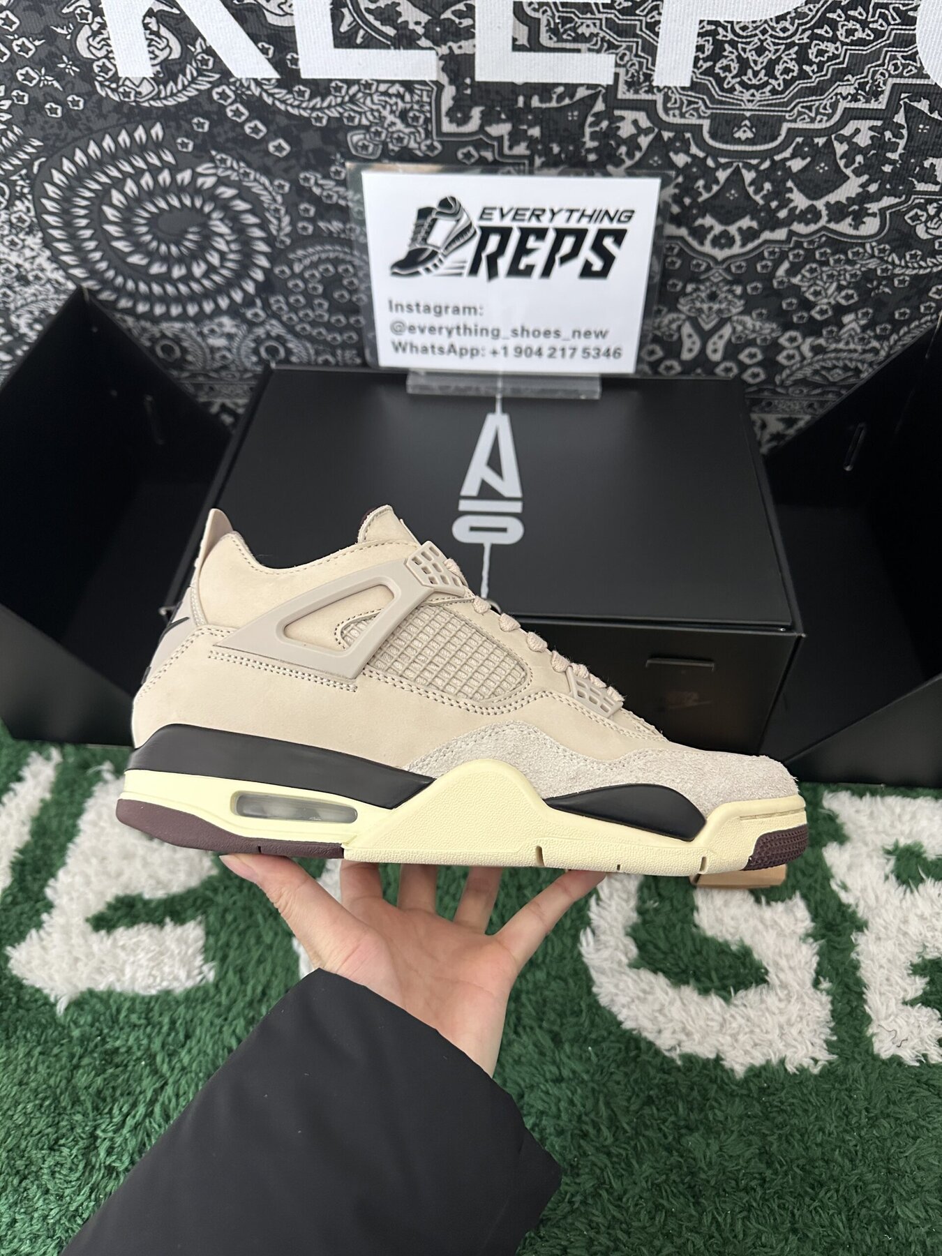 AJ4 Retro OG SP A Ma Maniére While You Were Sleeping - Image 5