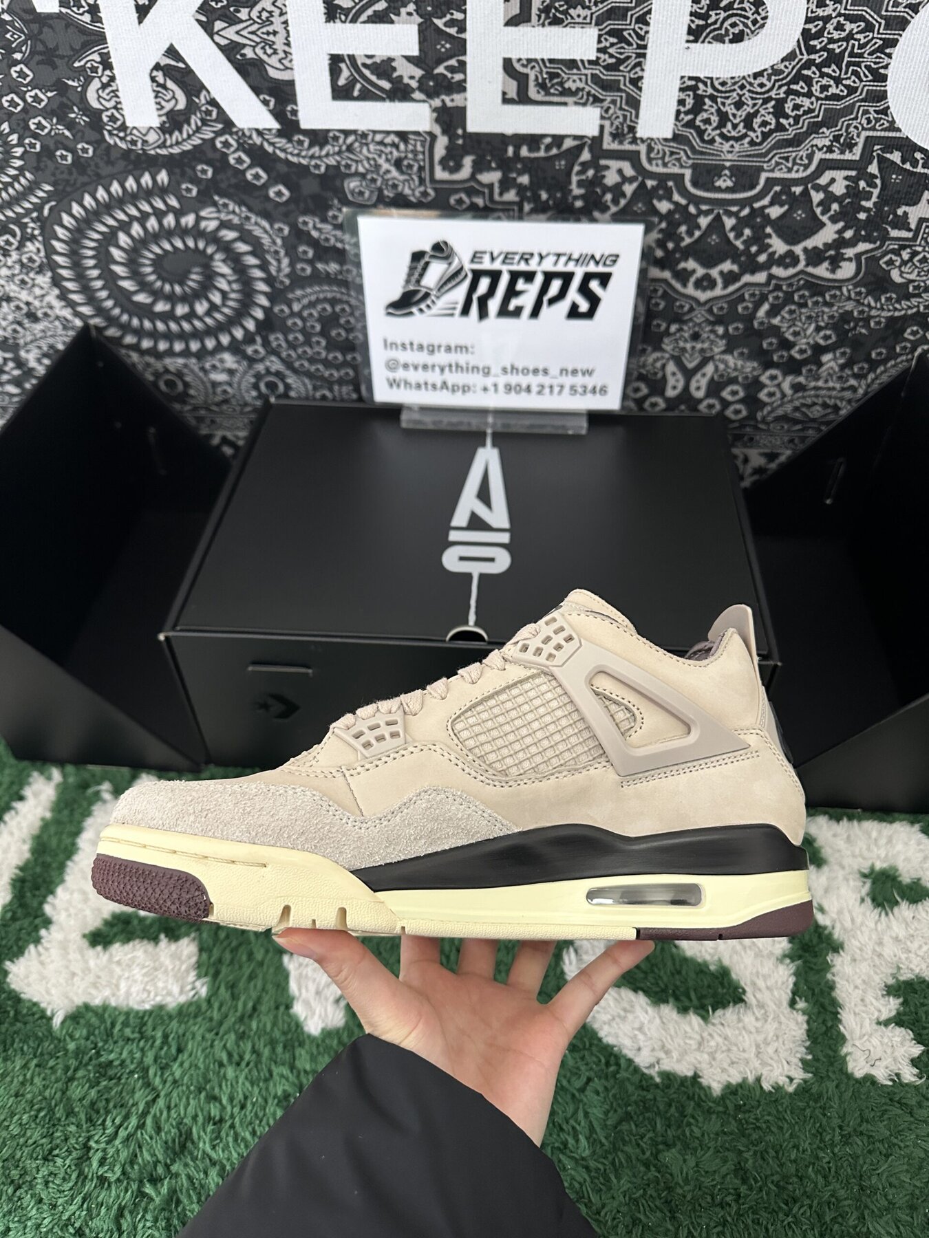 AJ4 Retro OG SP A Ma Maniére While You Were Sleeping - Image 6