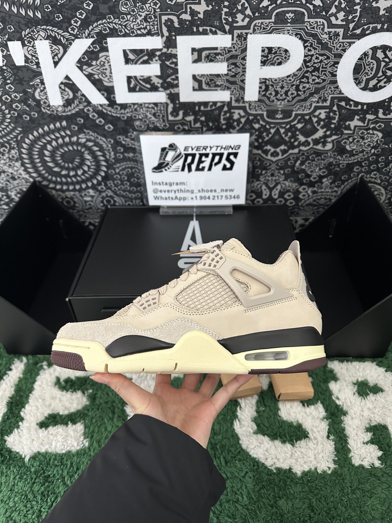 AJ4 Retro OG SP A Ma Maniére While You Were Sleeping - Image 7