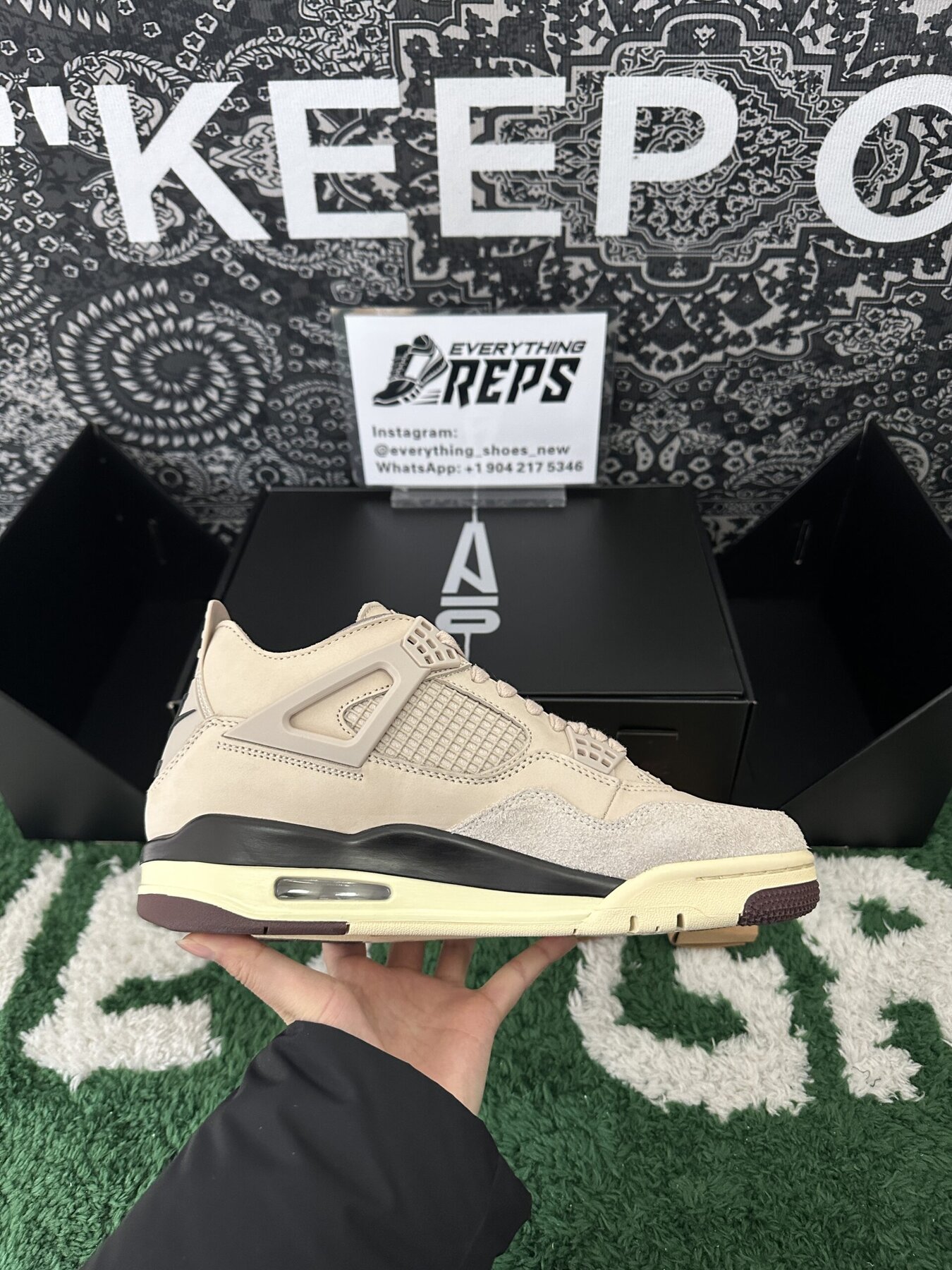 AJ4 Retro OG SP A Ma Maniére While You Were Sleeping - Image 8