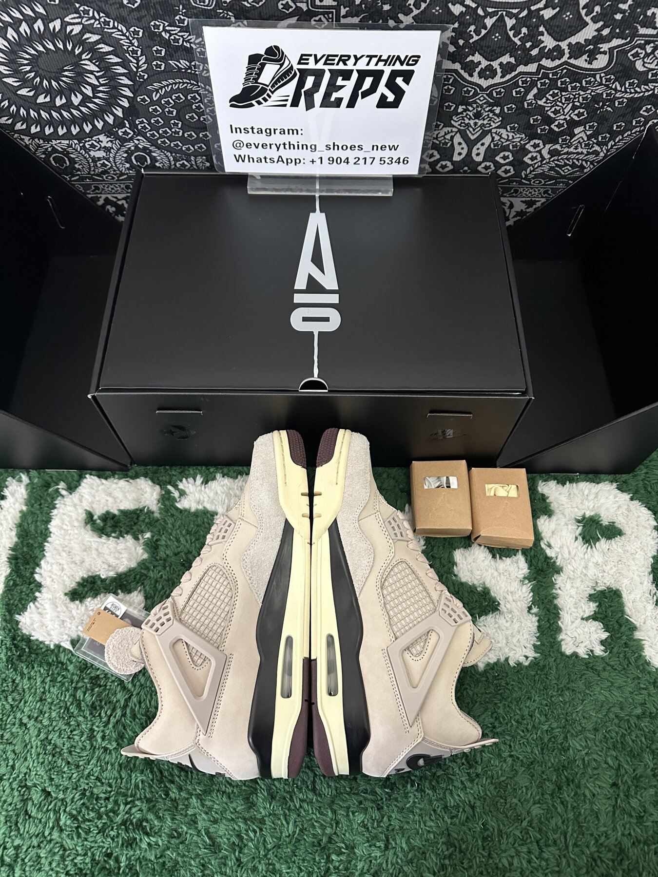AJ4 Retro OG SP A Ma Maniére While You Were Sleeping - Image 9