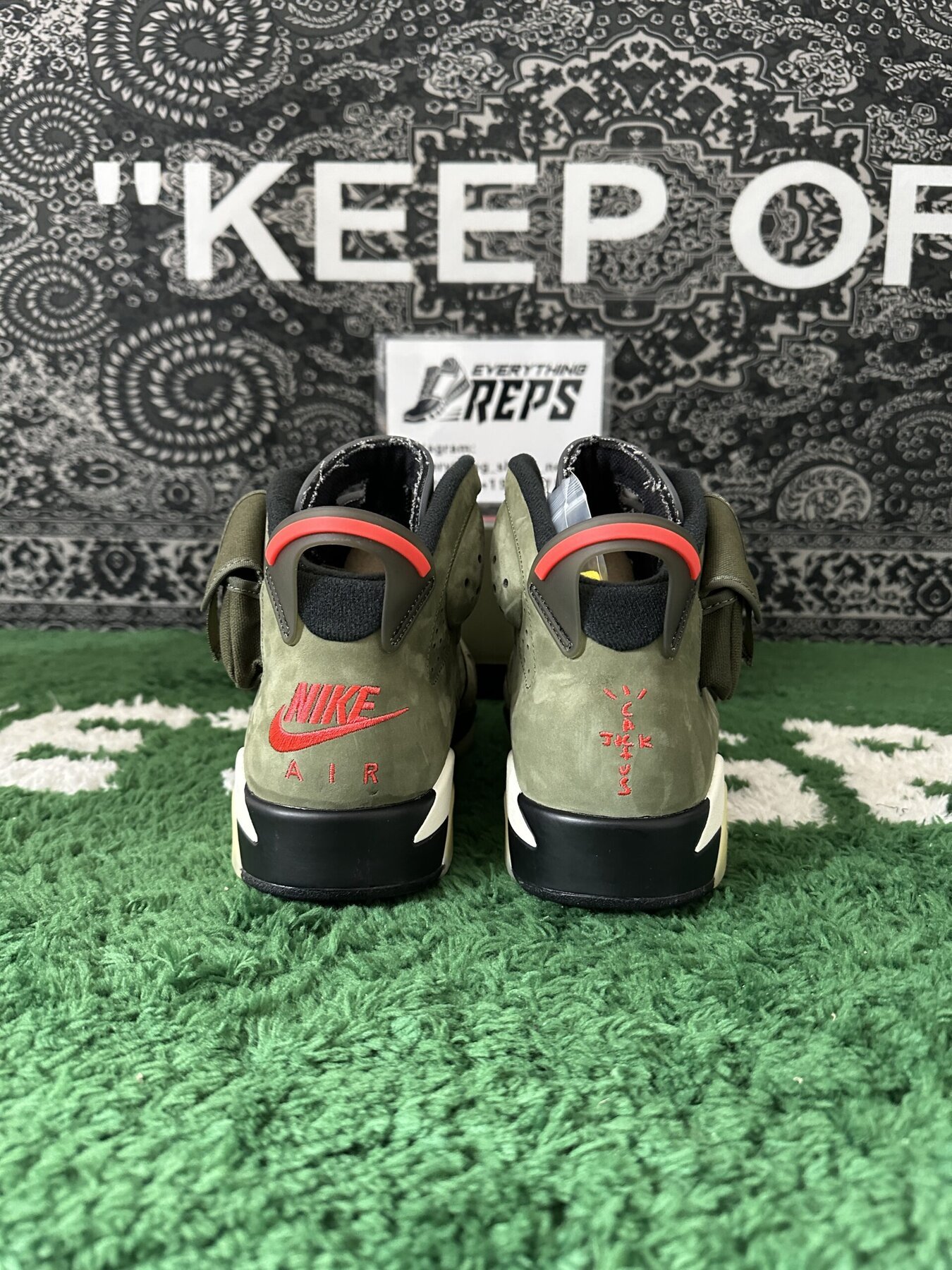 AJ6 Retro TS Olive - Image 4