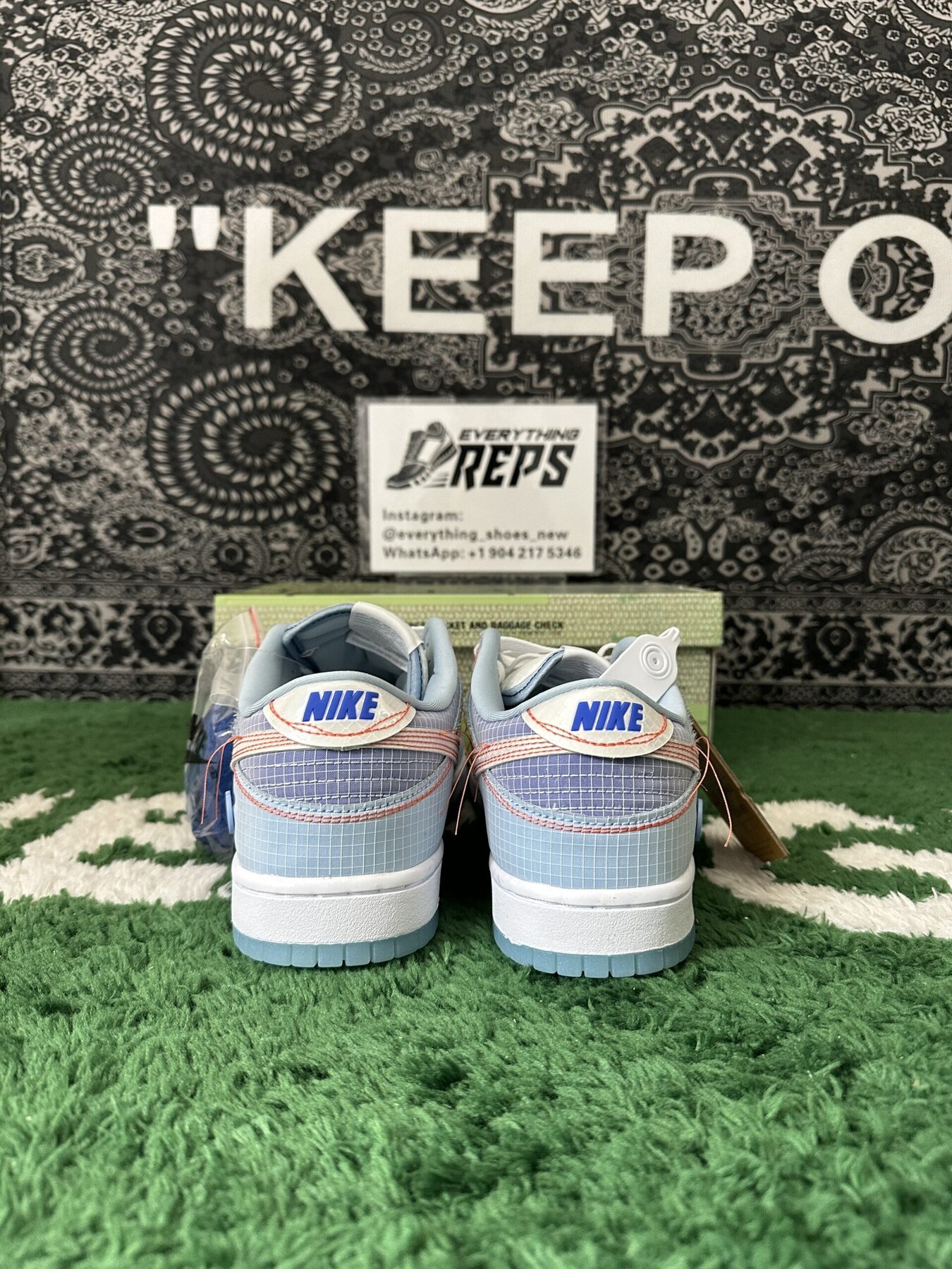 Dunk Low Union Passport Pack Blue - Image 4