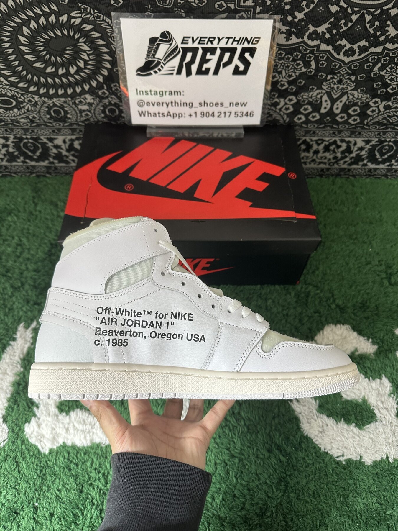 AJ1 Retro High Off-White White - Image 5