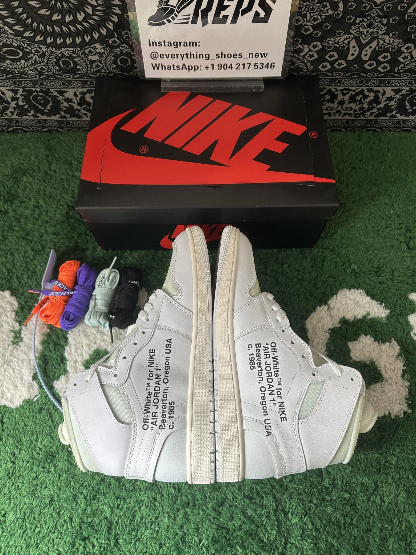 AJ1 Retro High Off-White White - Image 10