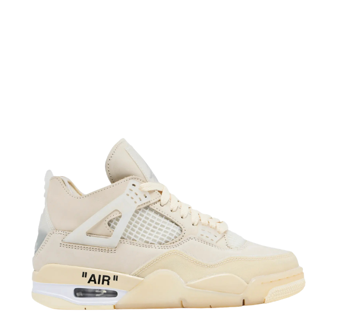 (USA STOCK) AJ4 Retro Off-White Sail