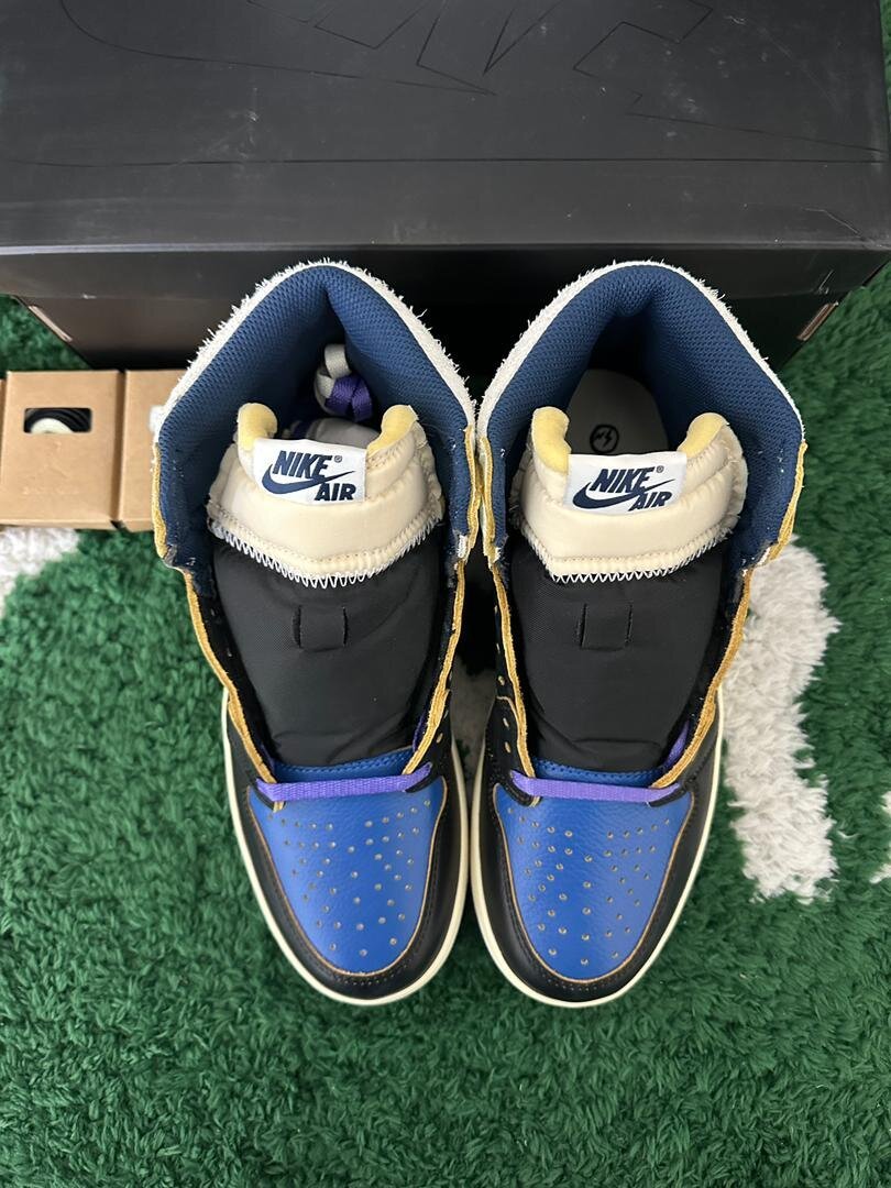 AJ1 Retro High OG SP Fragment x Union LA Sport Royal - Image 7