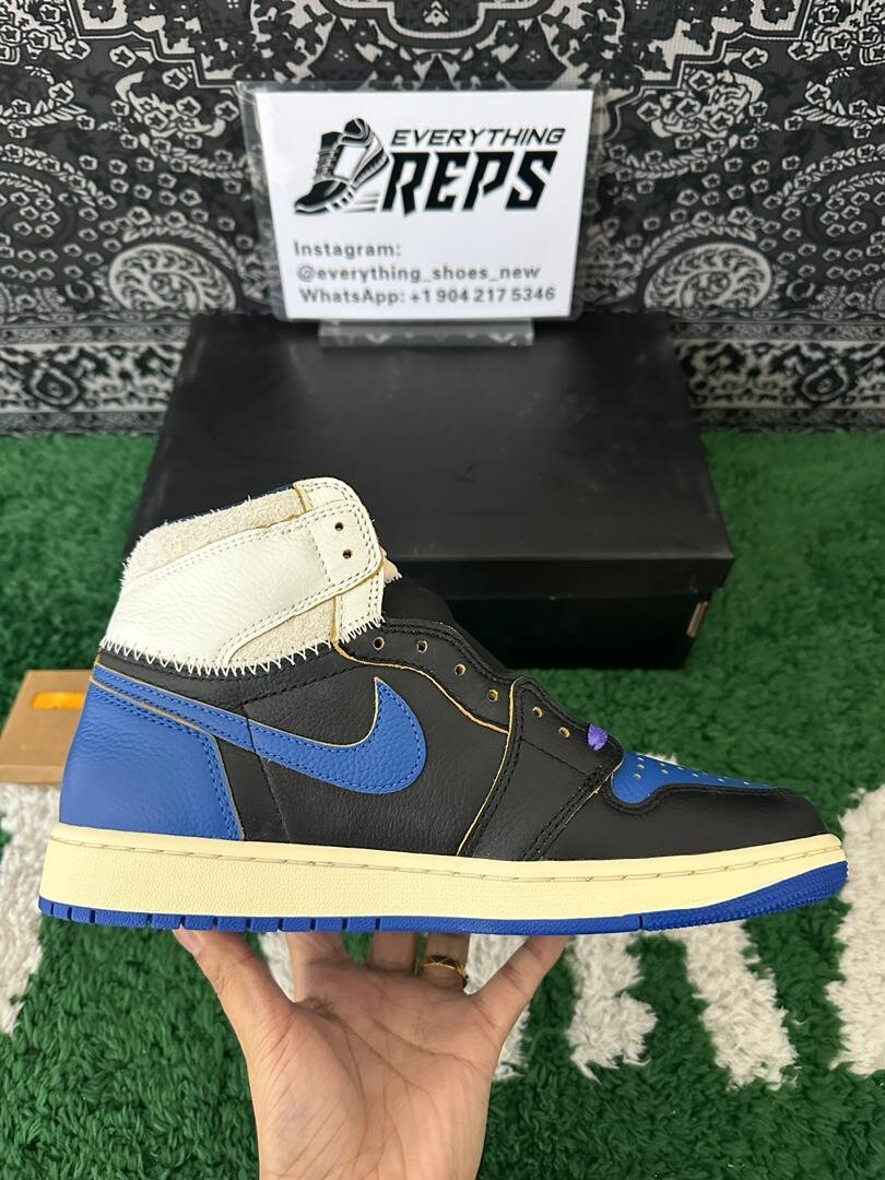 AJ1 Retro High OG SP Fragment x Union LA Sport Royal - Image 5