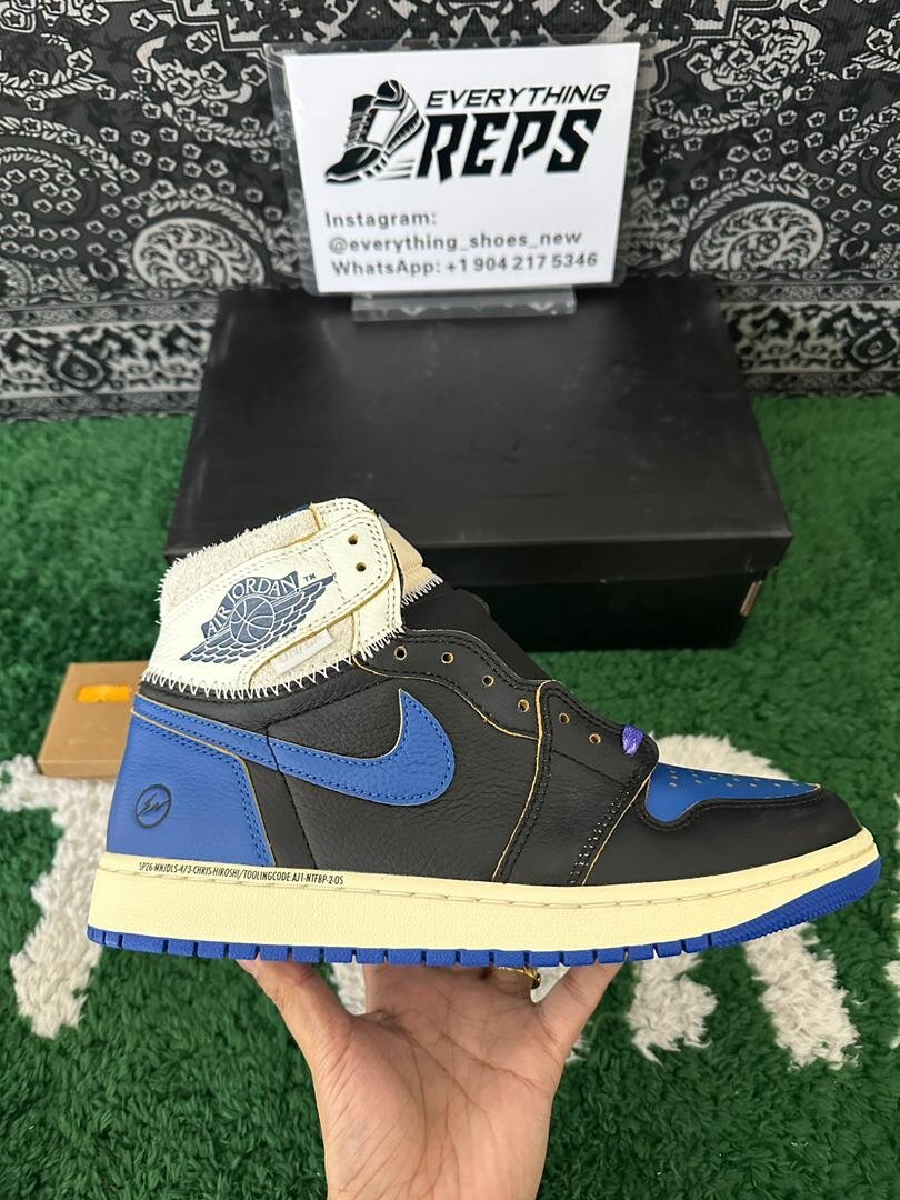 AJ1 Retro High OG SP Fragment x Union LA Sport Royal - Image 4