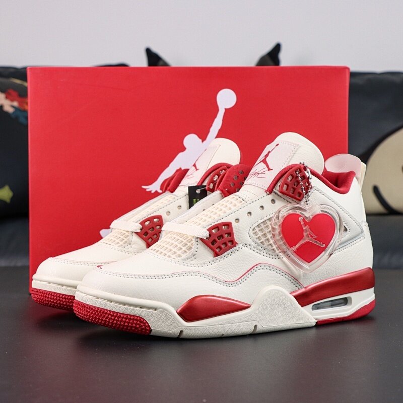 AJ4 Retro Valentine's Day Sierra Red - Image 12