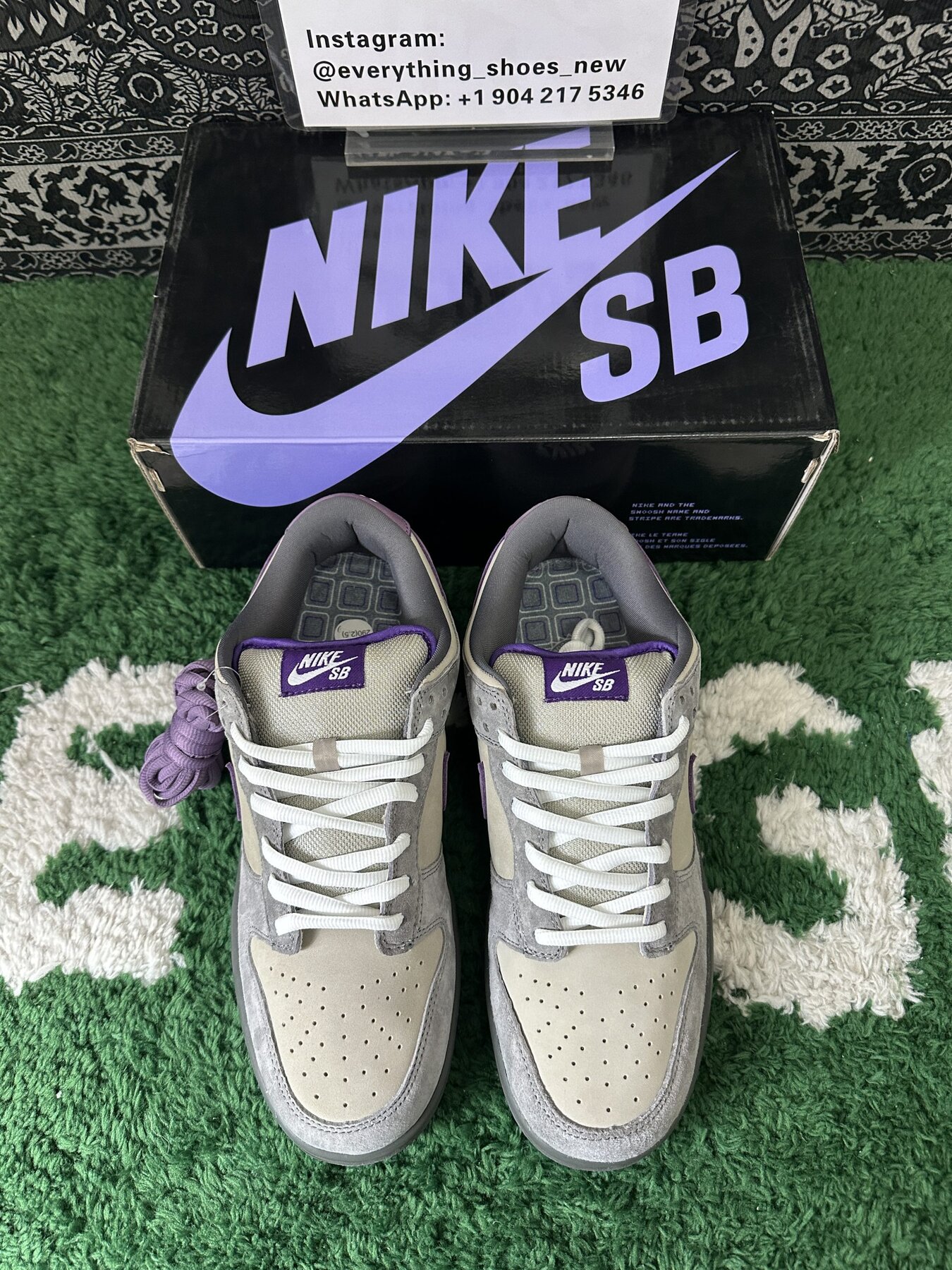 Dunk SB Low Purple Pigeon - Image 3