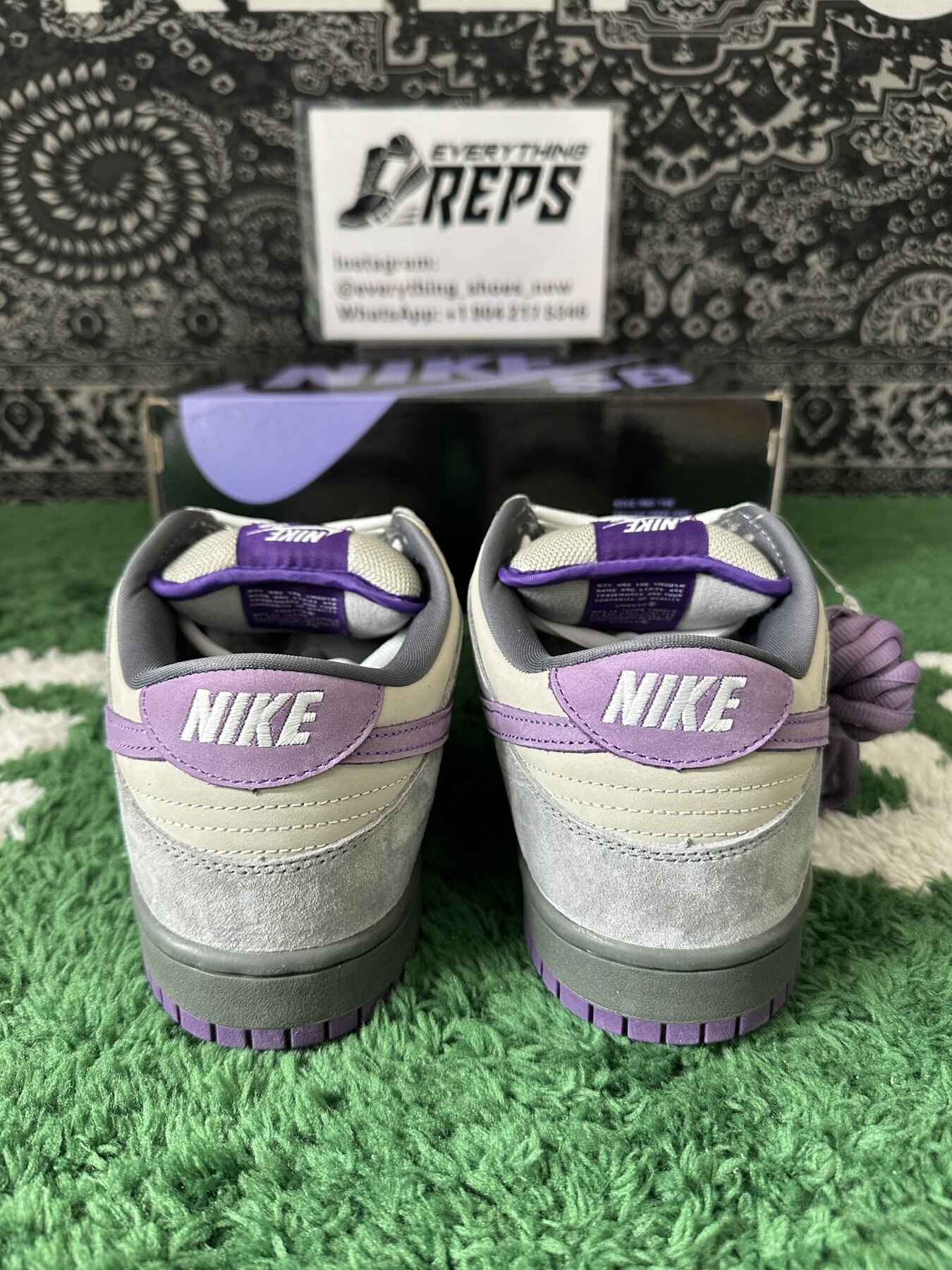 Dunk SB Low Purple Pigeon - Image 4