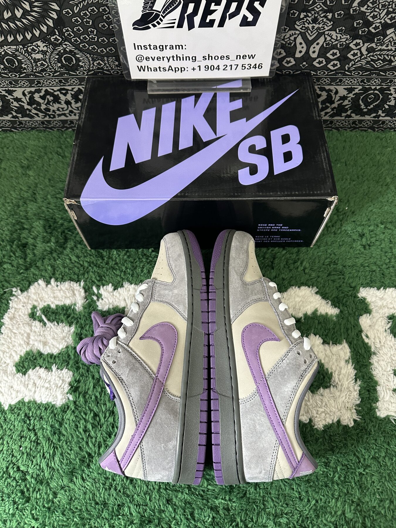 Dunk SB Low Purple Pigeon - Image 9
