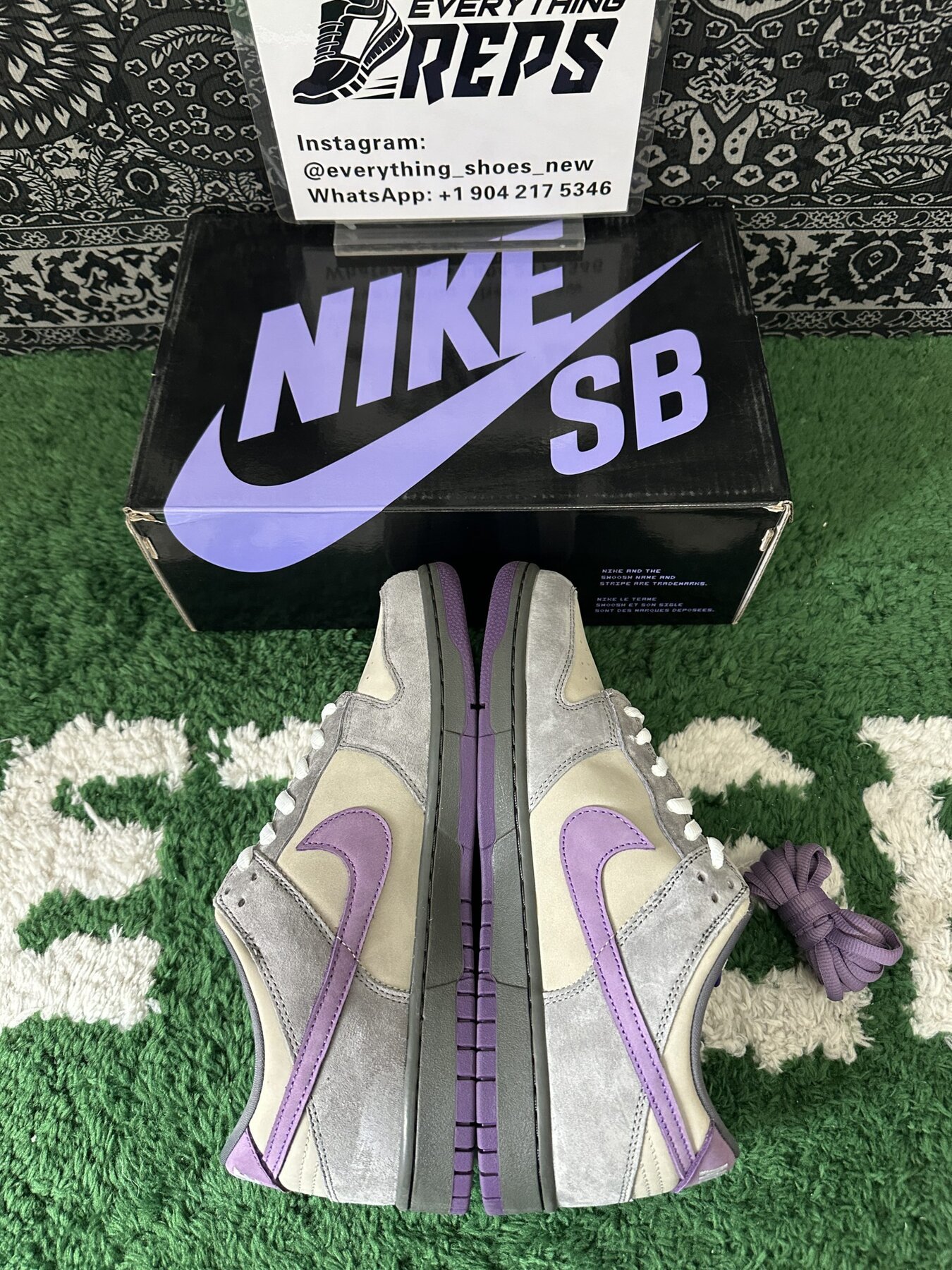 Dunk SB Low Purple Pigeon - Image 10