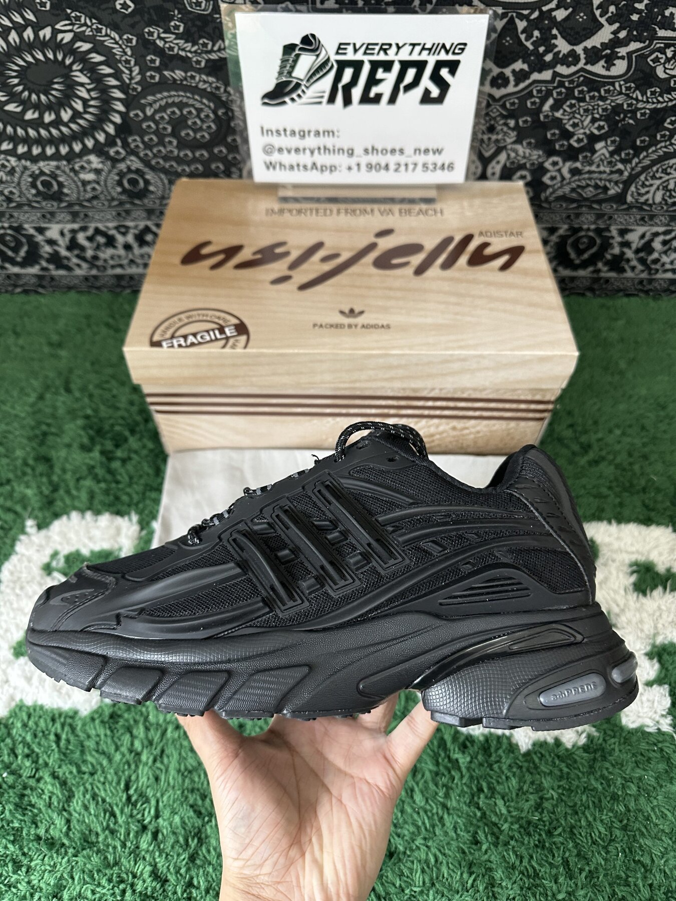 Adidas Adistar Jellyfish Pharrell Williams Focus Black - Image 5